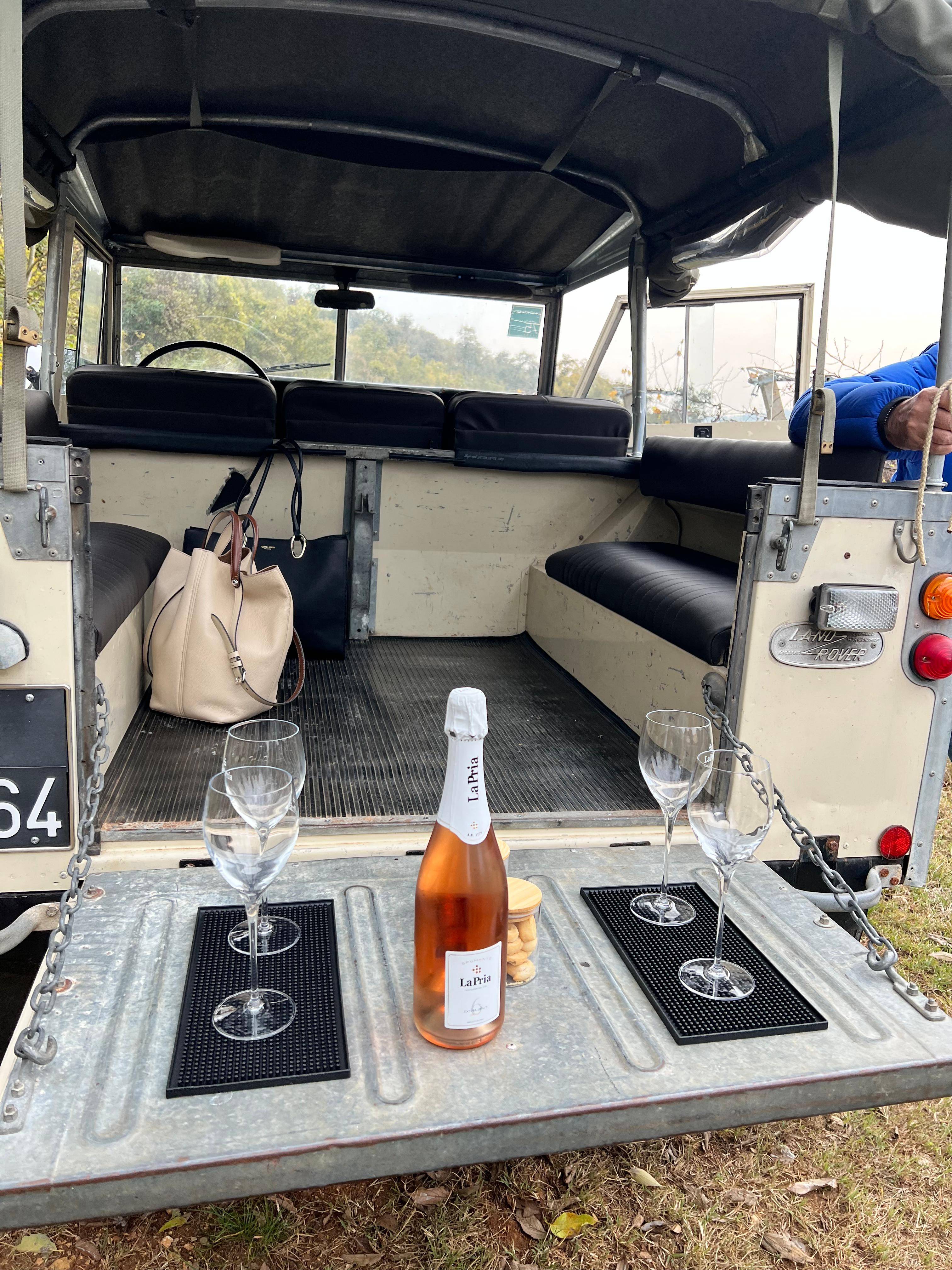 Off-road adventure and wine tasting