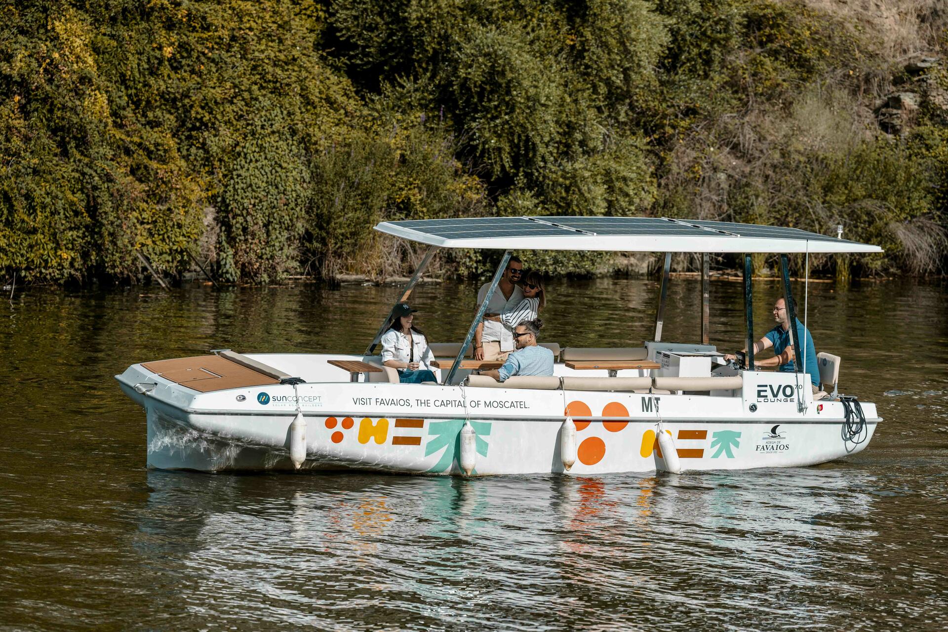 Passeio Privado de Barco Elétrico no Rio Douro