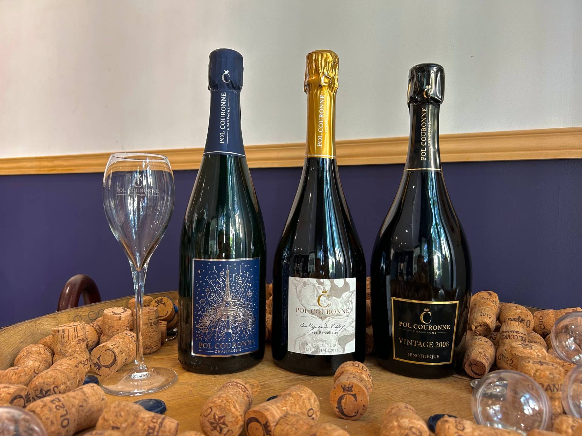 Tasting of 3 Grand Cru Champagnes