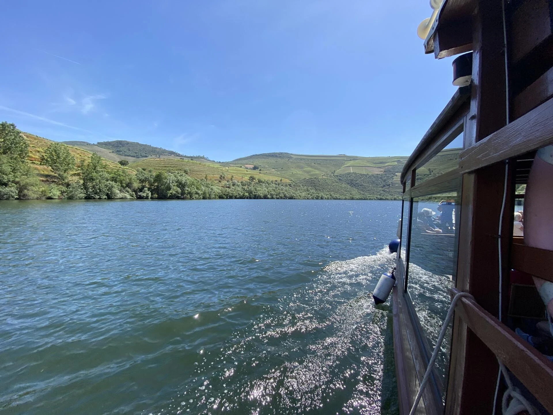 Douro Valley in a Tesla