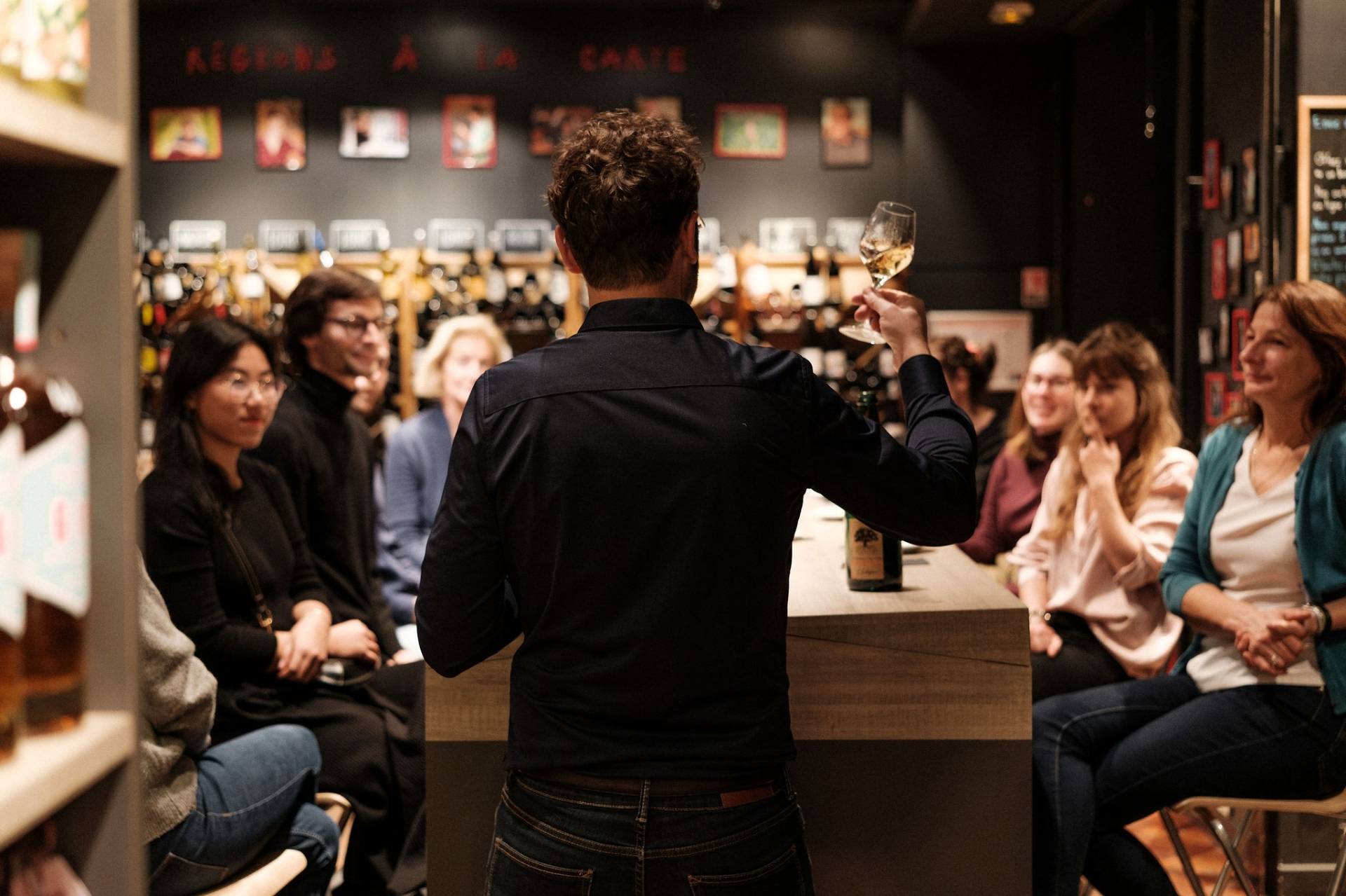 Wine and cheese tasting in Bastille