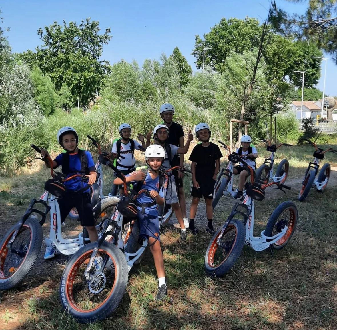 Electric scooter tour and tasting