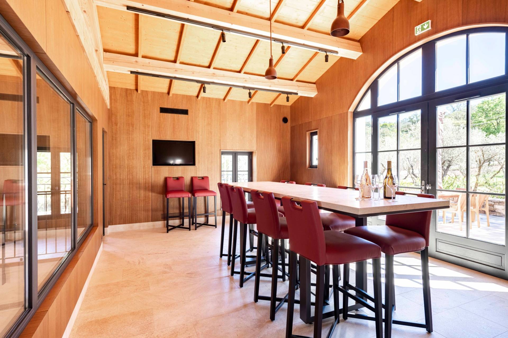 Sensory tasting at Château de Chausse