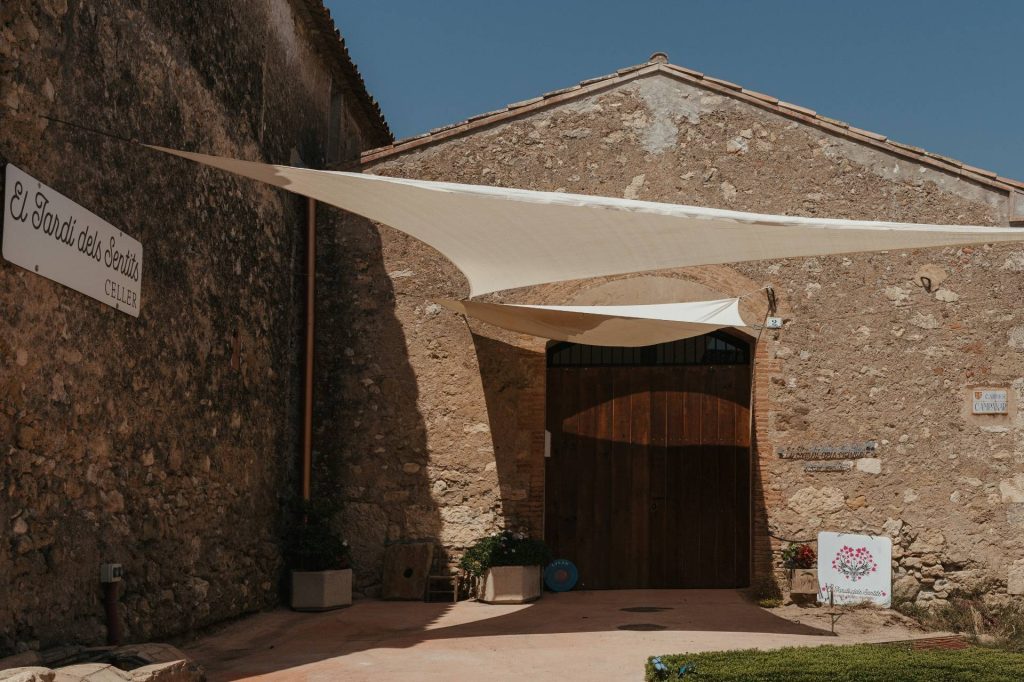 Wine tasting in the shade of a Monastery