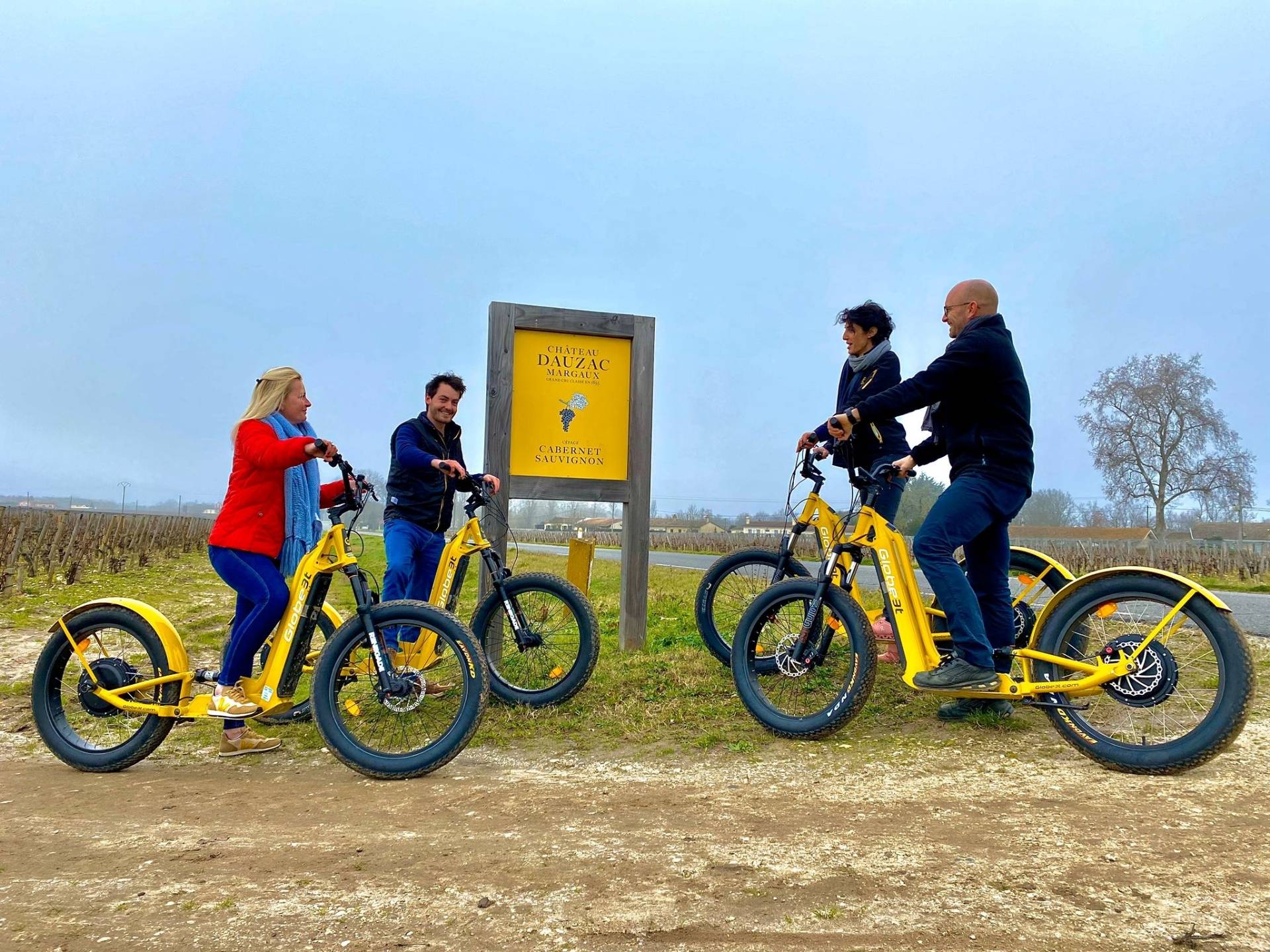 On handlebars in the heart of the land