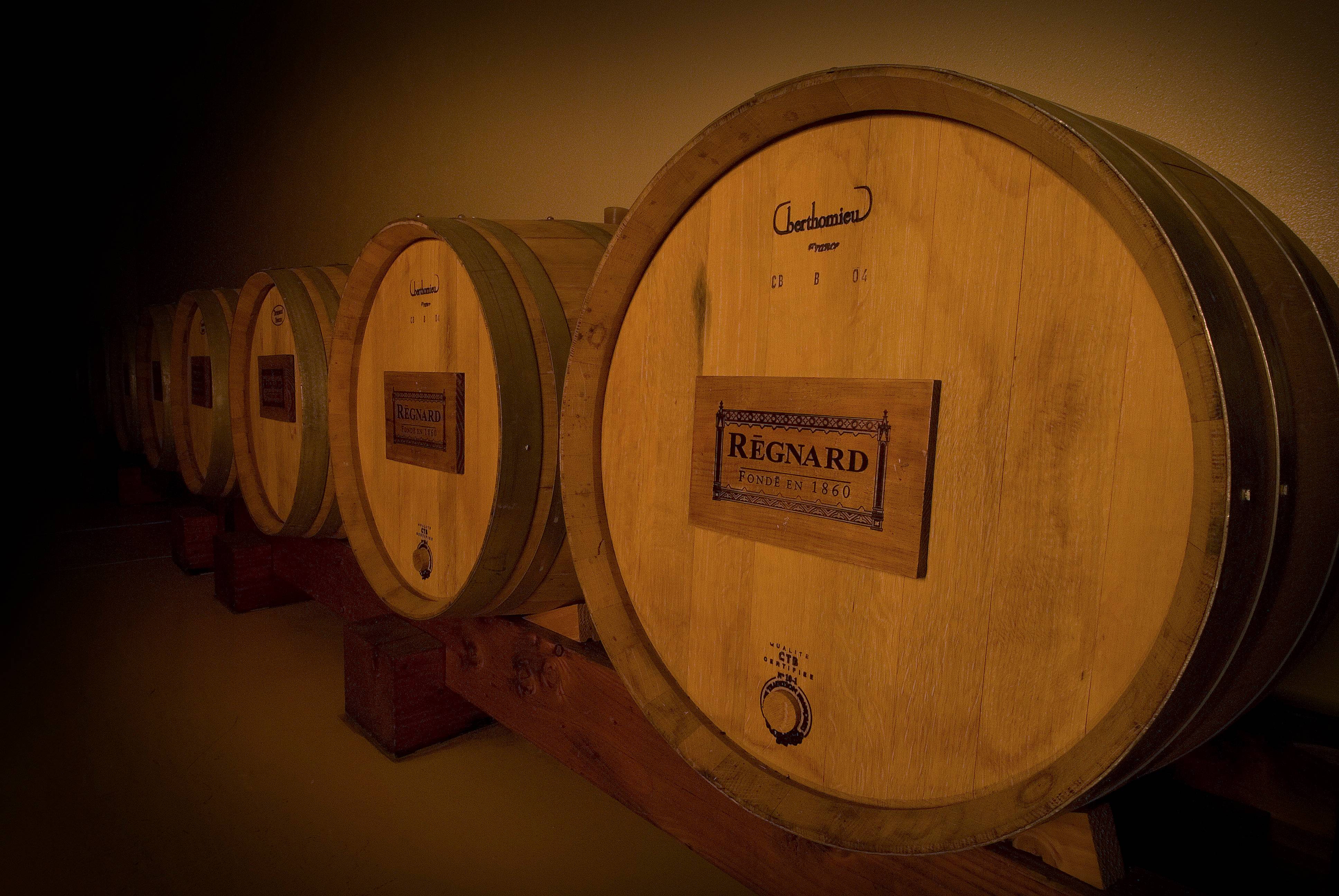 Tasting at the Maison Régnard Showroom