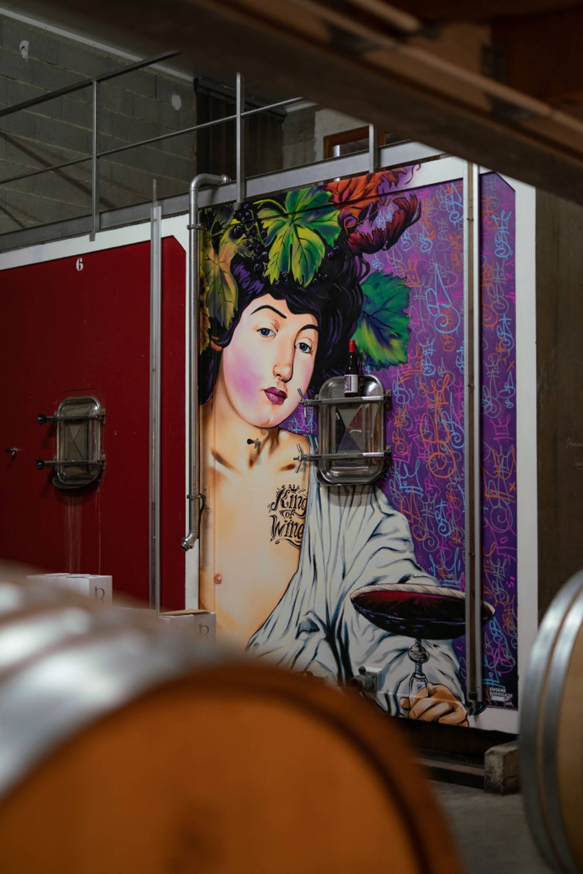 Tasting and tour of our street art cellar