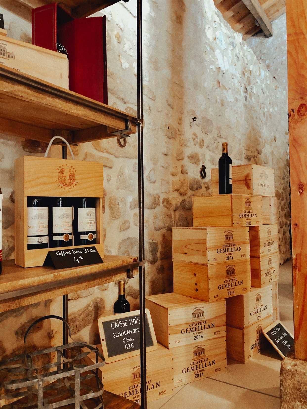 Tasting at the Château