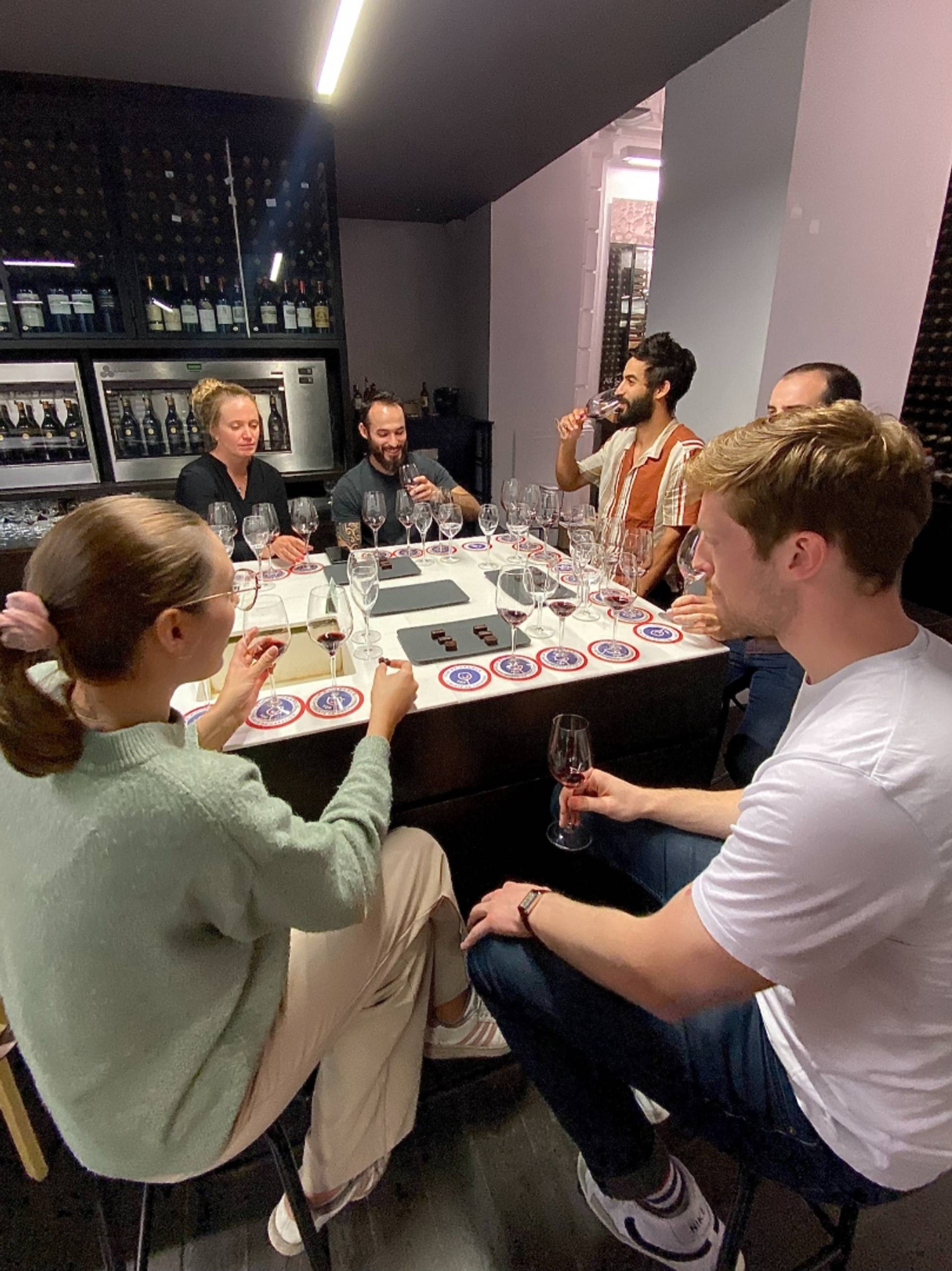 Tasting workshop – Grands Crus and chocolates