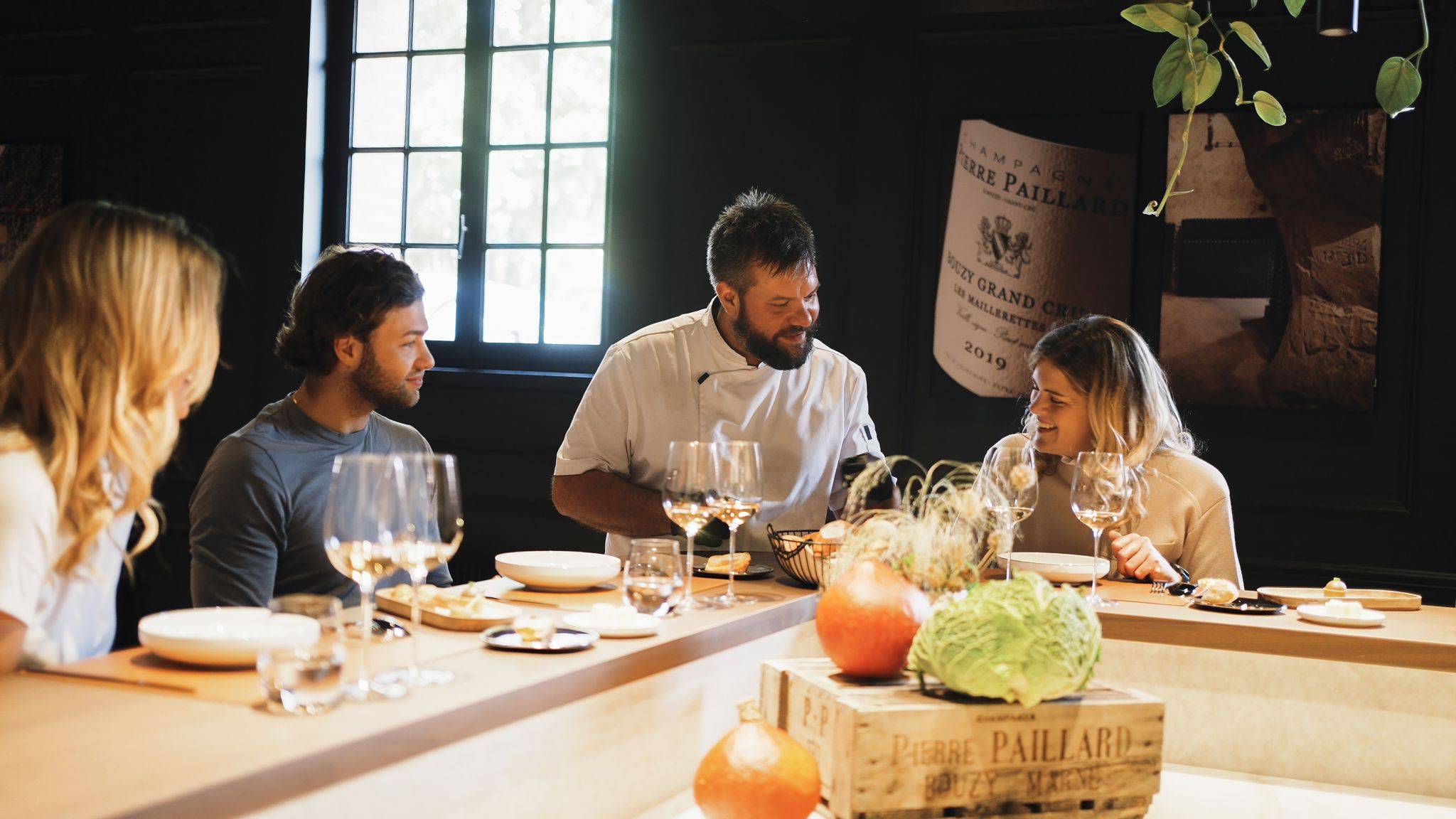 At the Chef’s Table