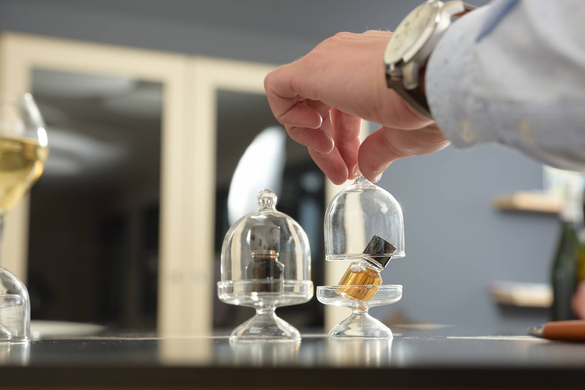 Sensory experience and cellar tour