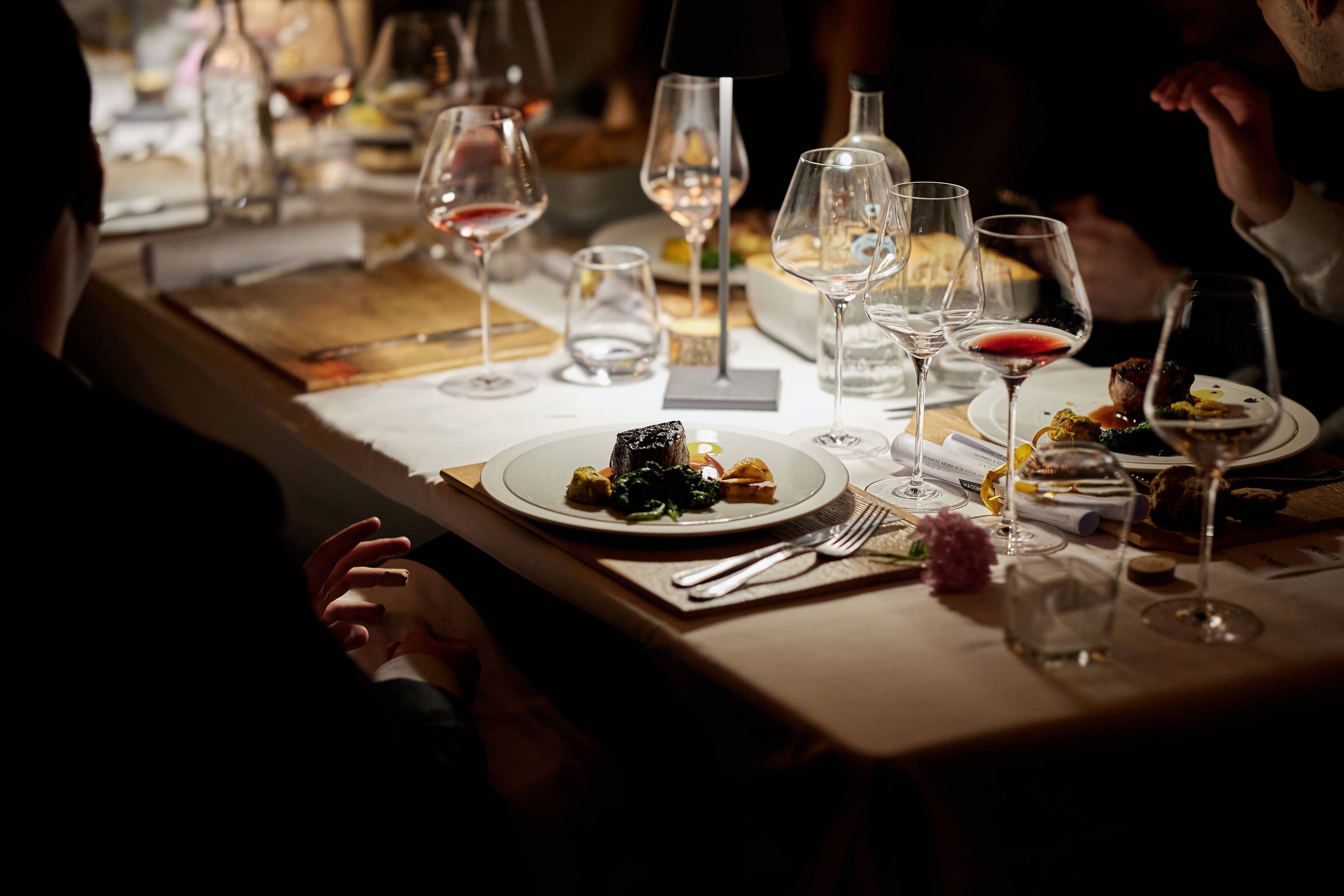 Dinner in the Vineyard with Massimago wine pairing