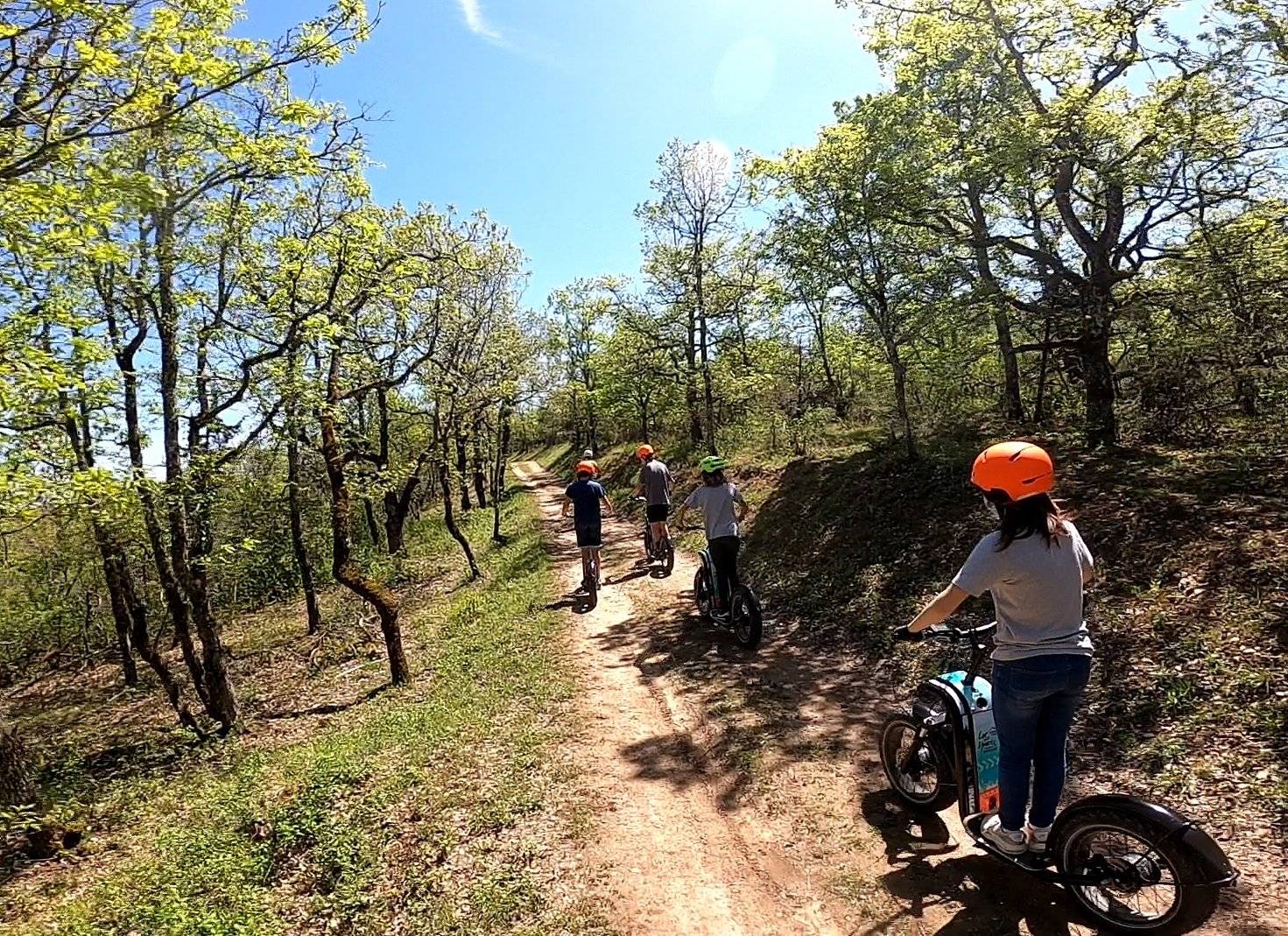 E-scooter tours in the vineyard