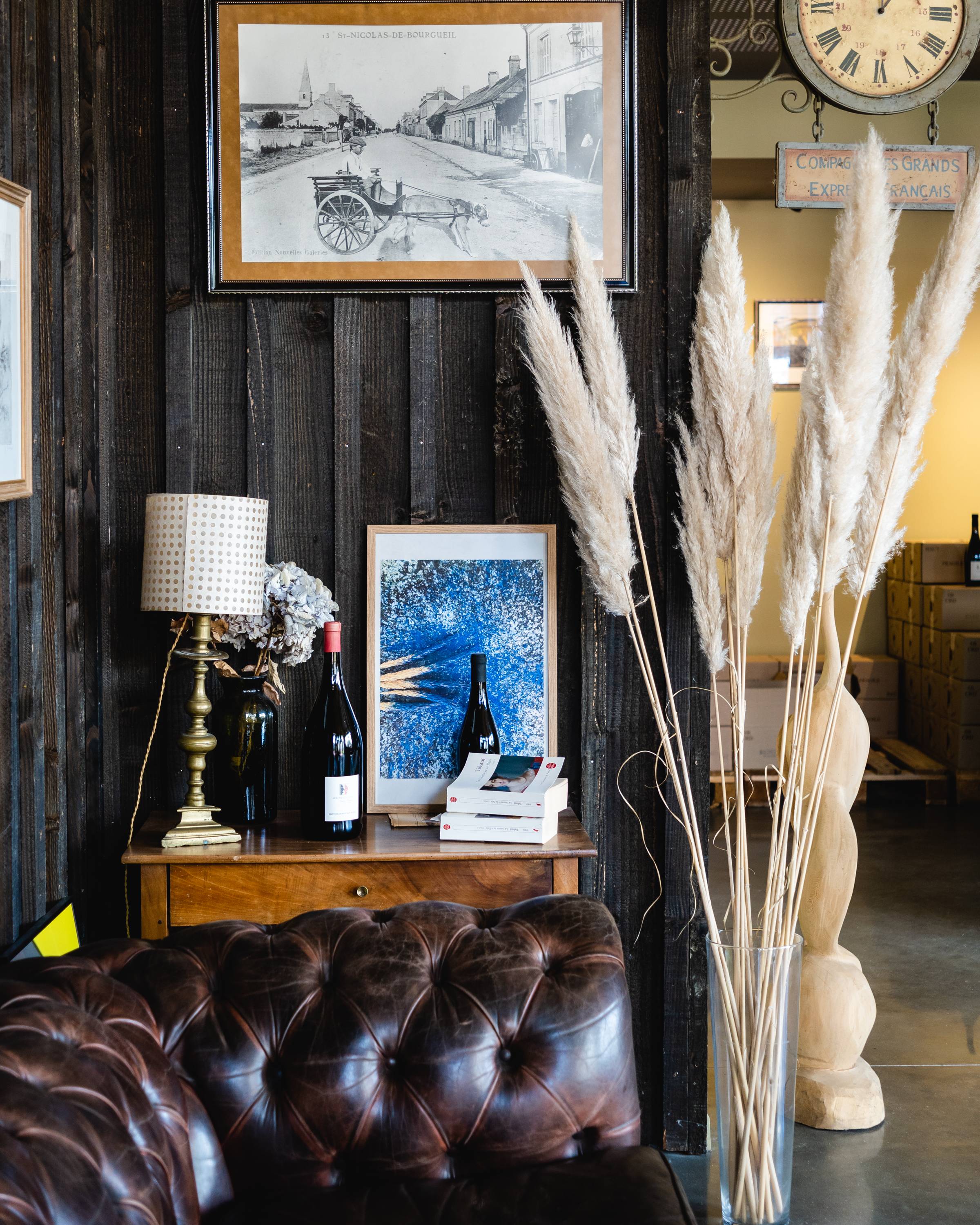 Immersion in the heart of the estate and our cellar