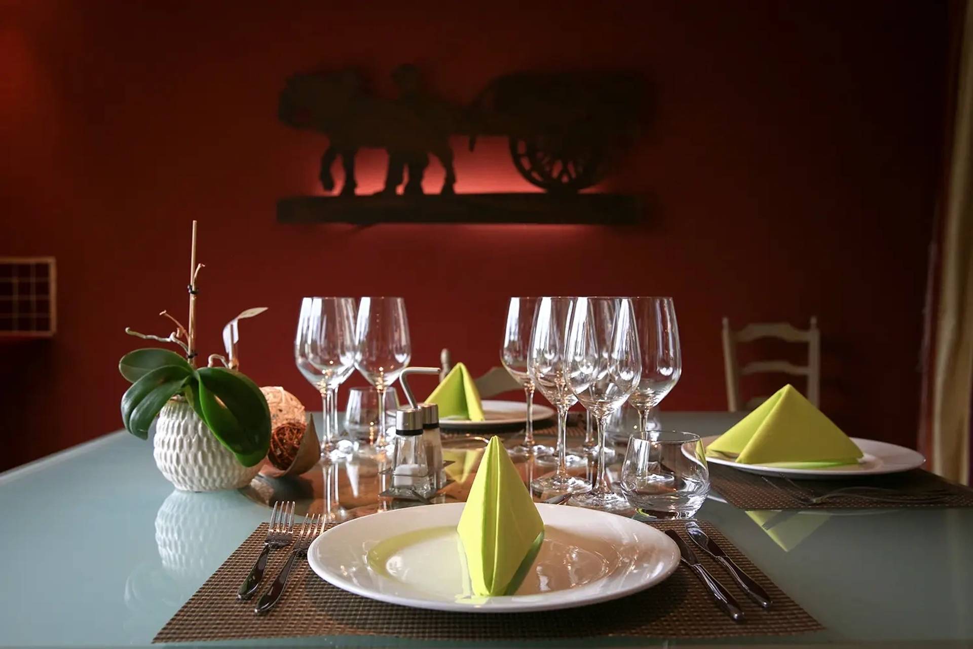 La Table d’Alain Jaume: visit and meal-tasting of 9 wines