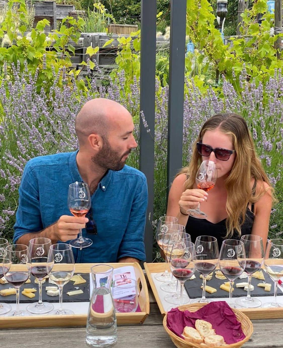 Wine and cheese pairing tasting