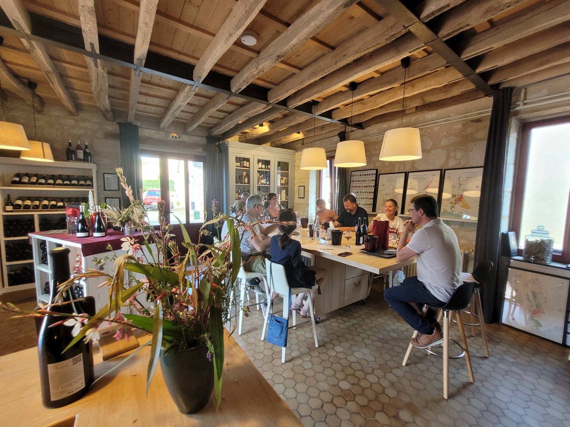 Oenological workshop by awakening the senses