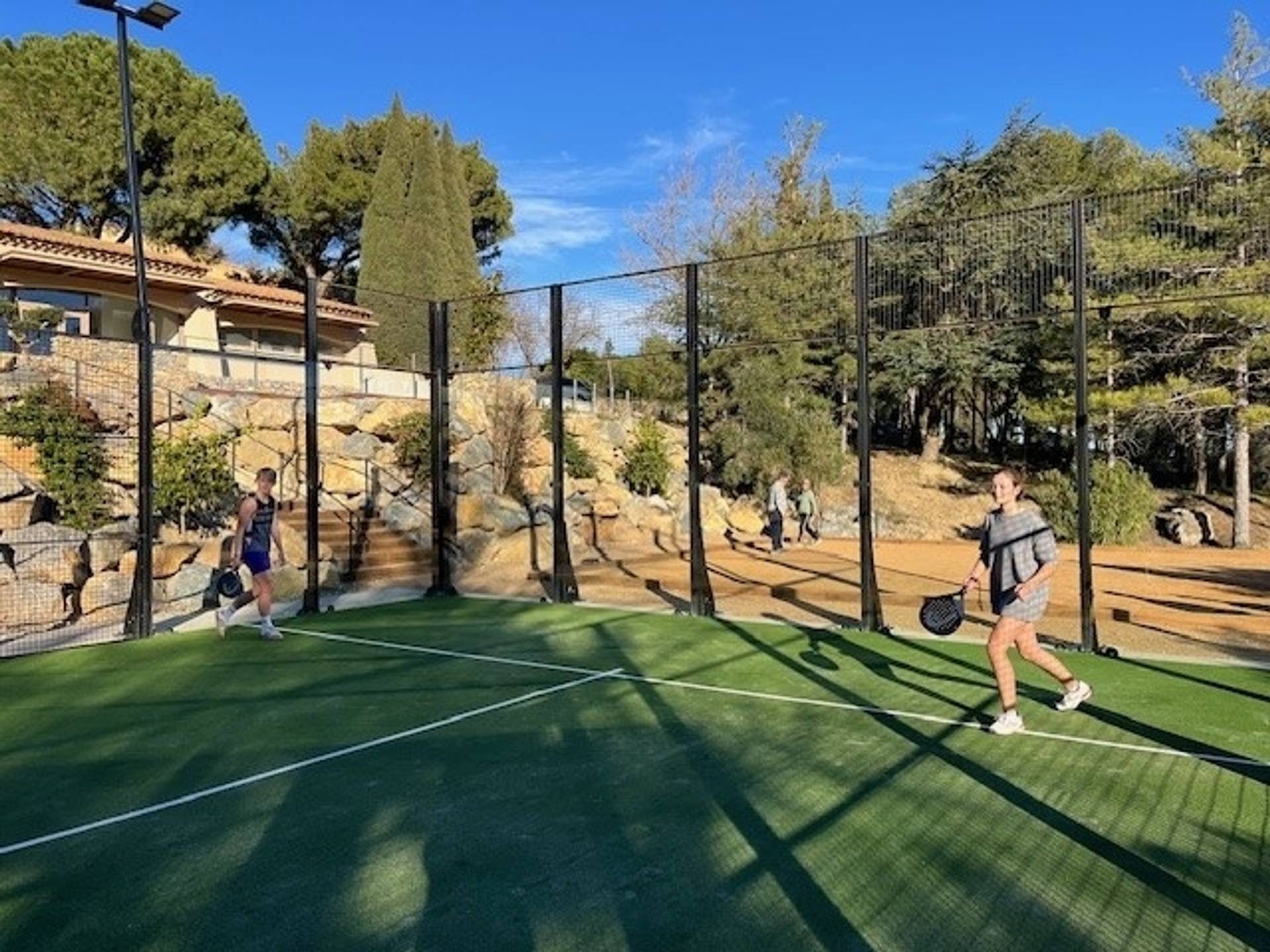 Padel and lunch with friends