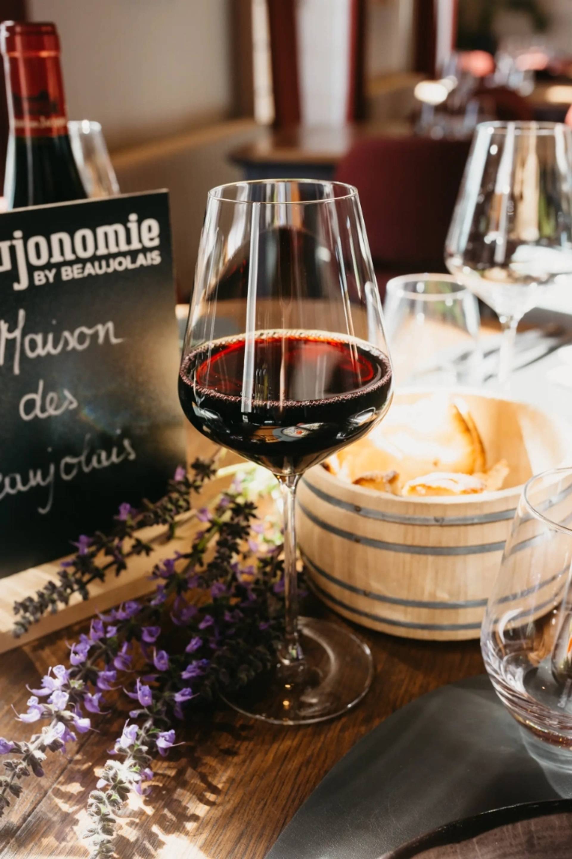 Beaujolais Food and Wine Pairing Meal