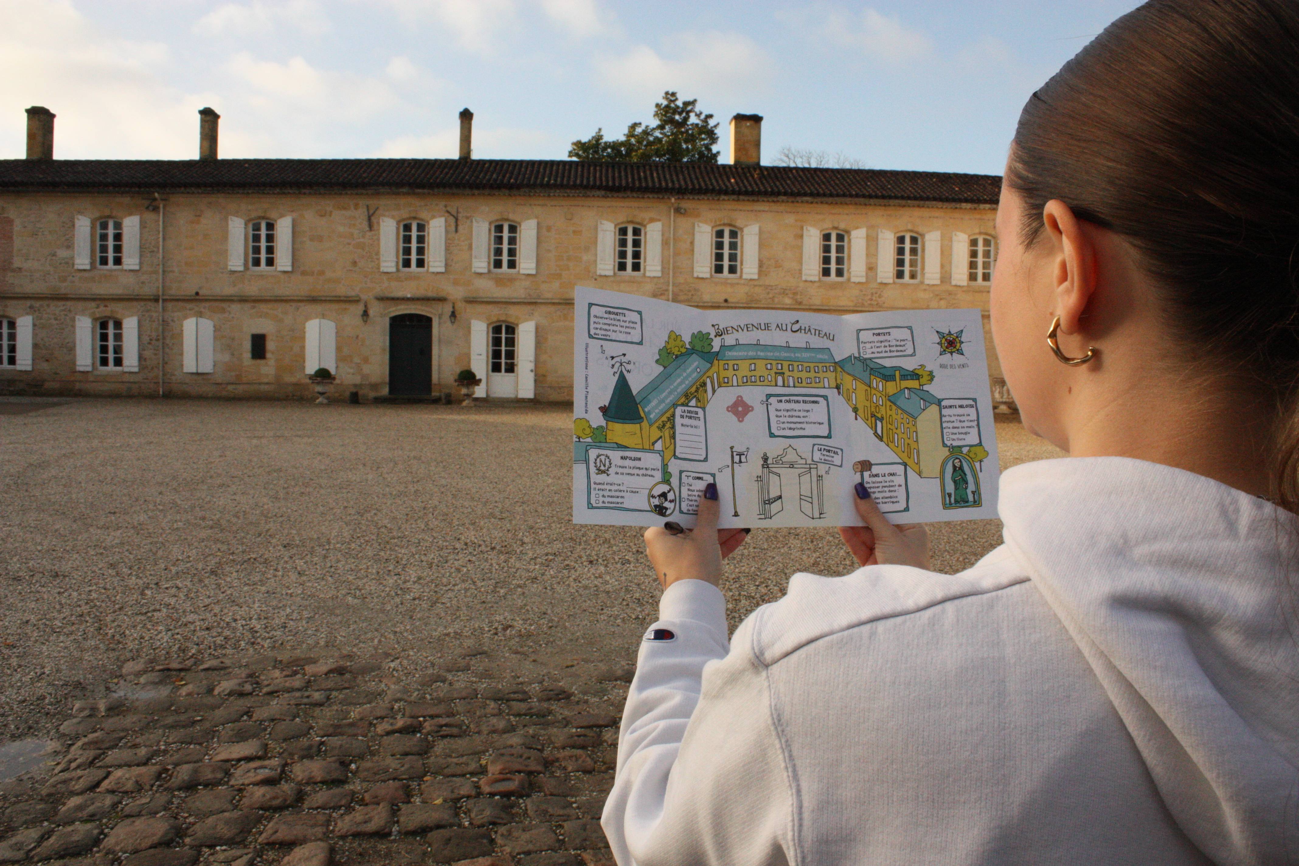 Treasure hunt booklet for children