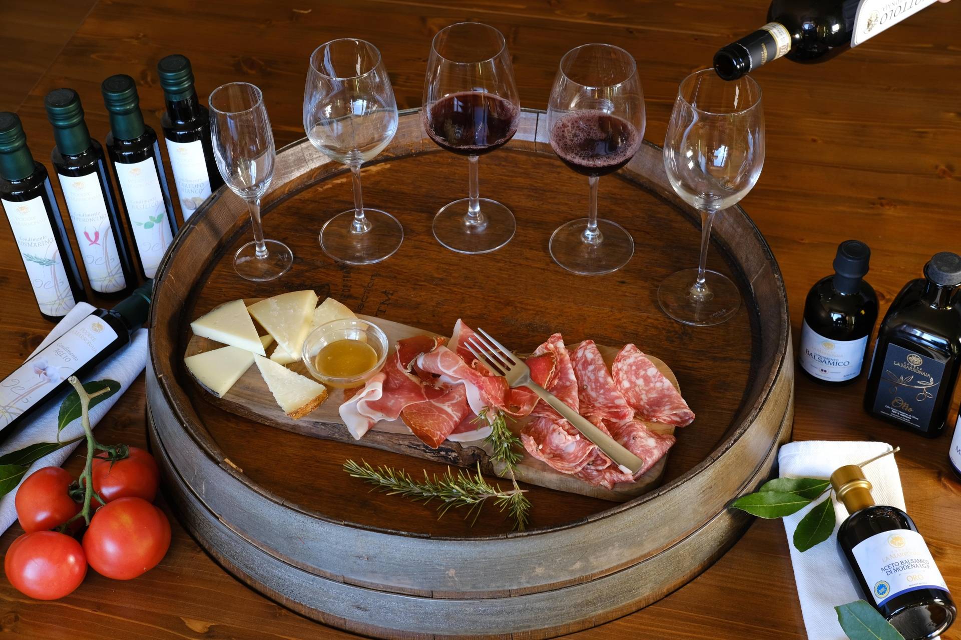 Farmer’s snack with tasting