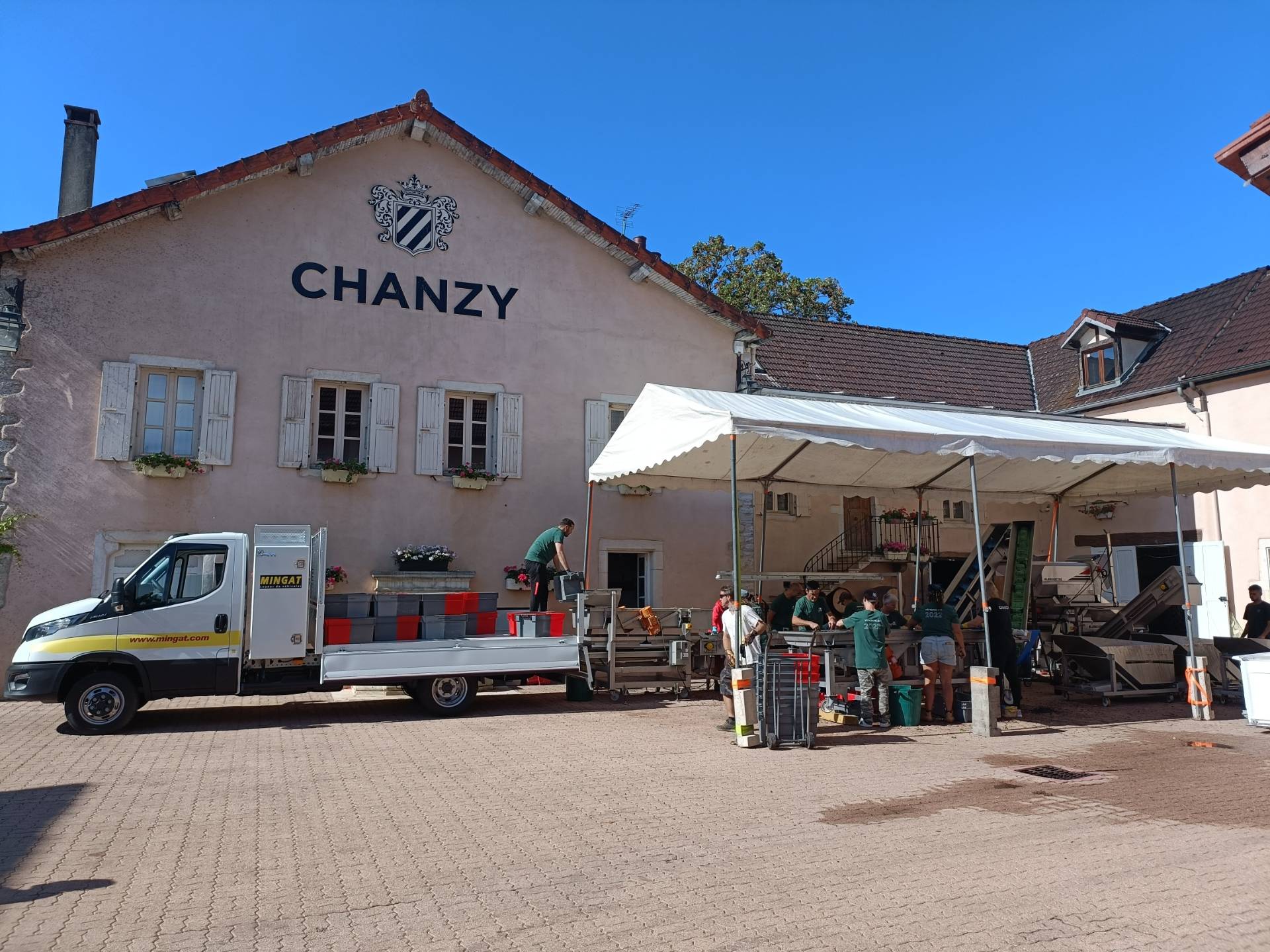 Discovery of the harvest and tasting