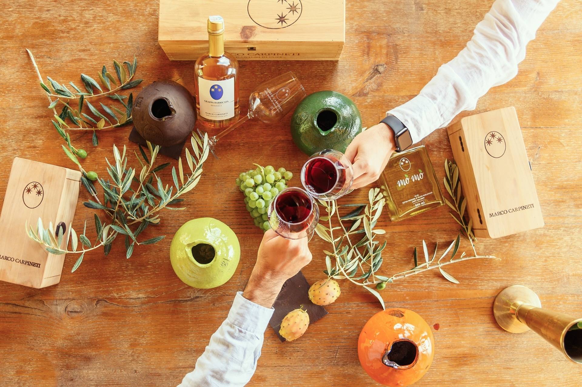 Etere Classic – Guided Tour and Tasting Board