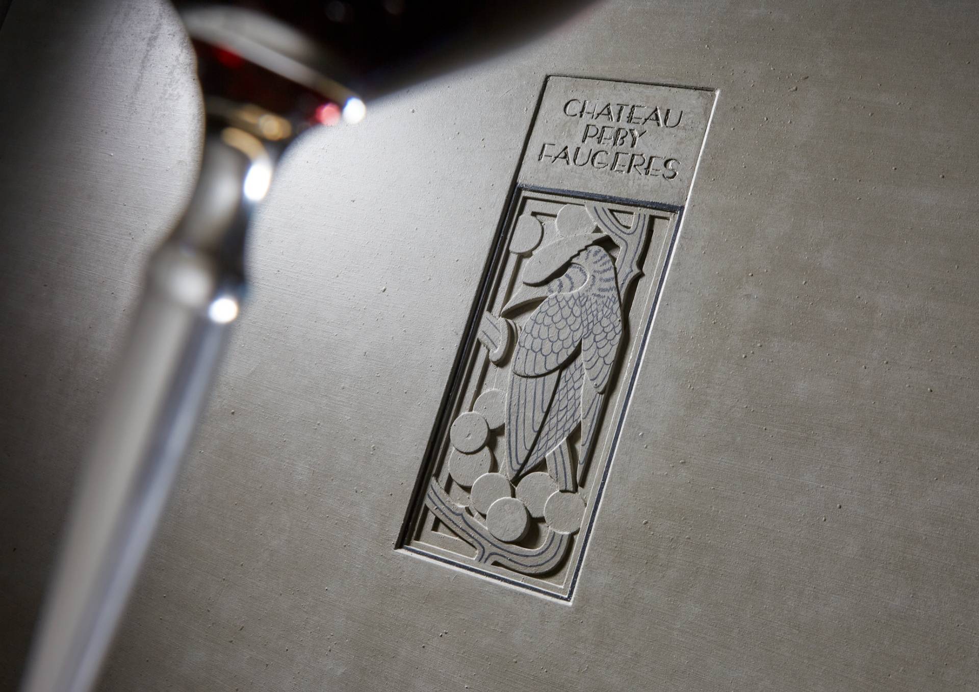 Between vine and crystal