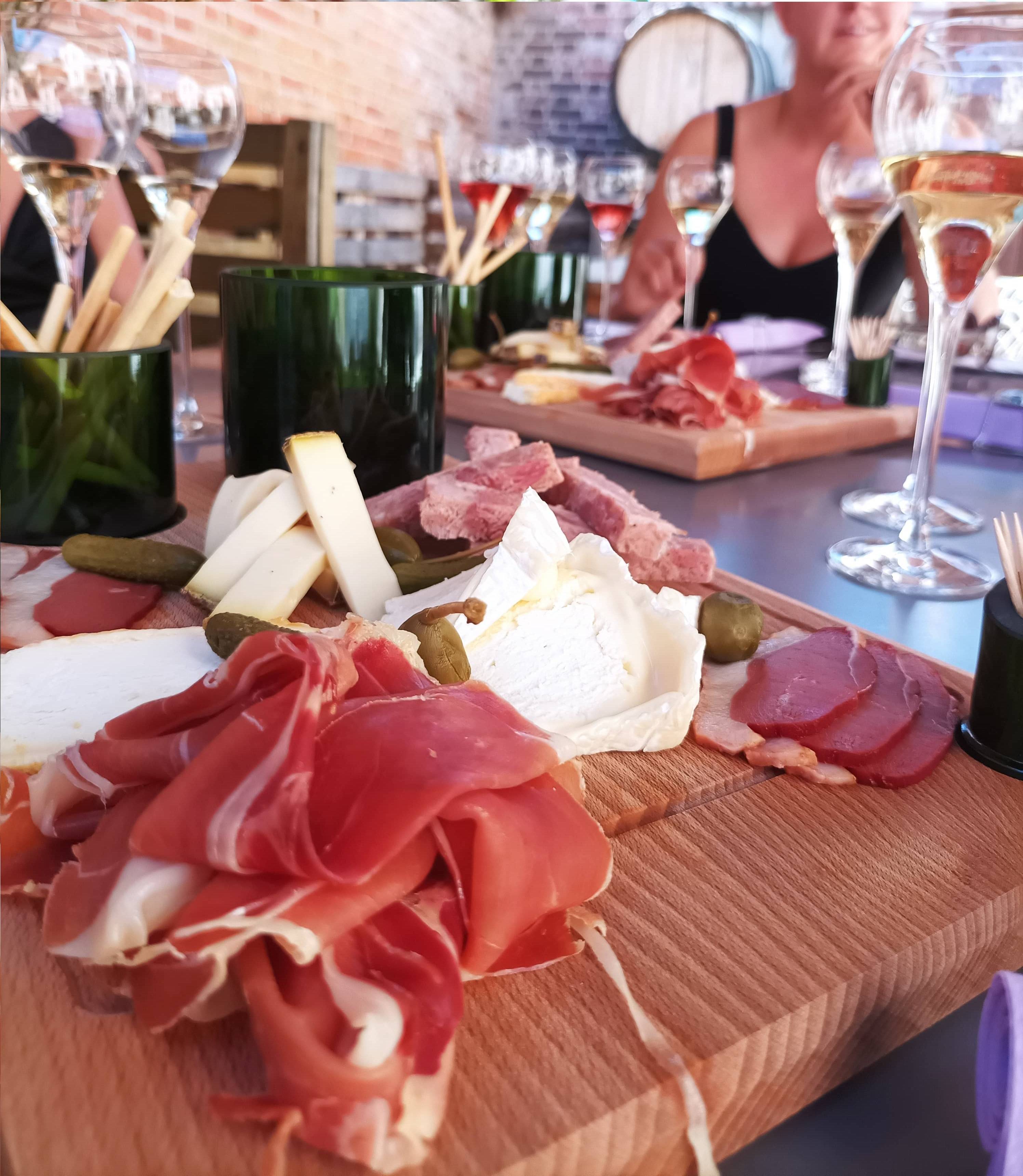 Board and champagne tasting package