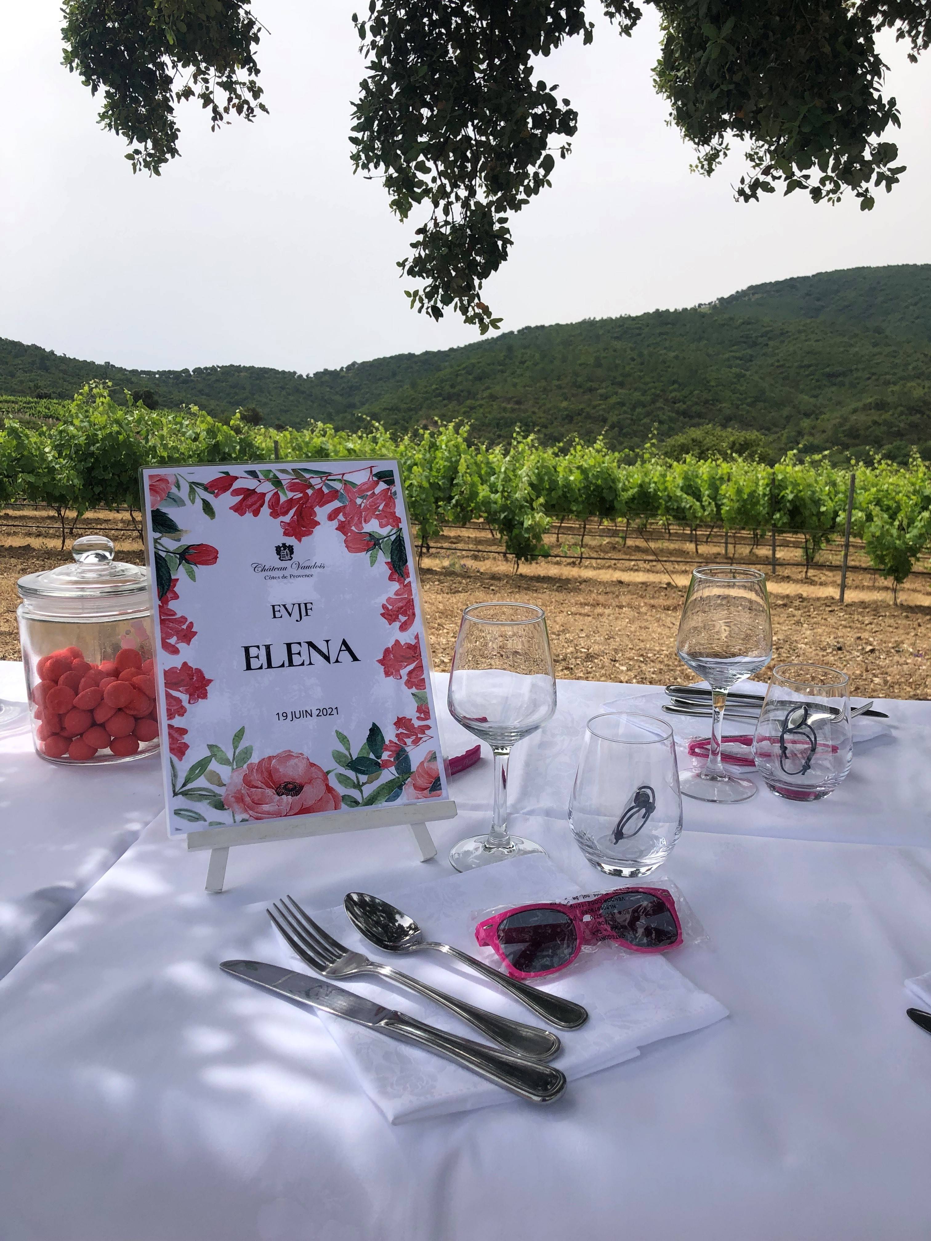 Festive events – Private picnic in the vineyards