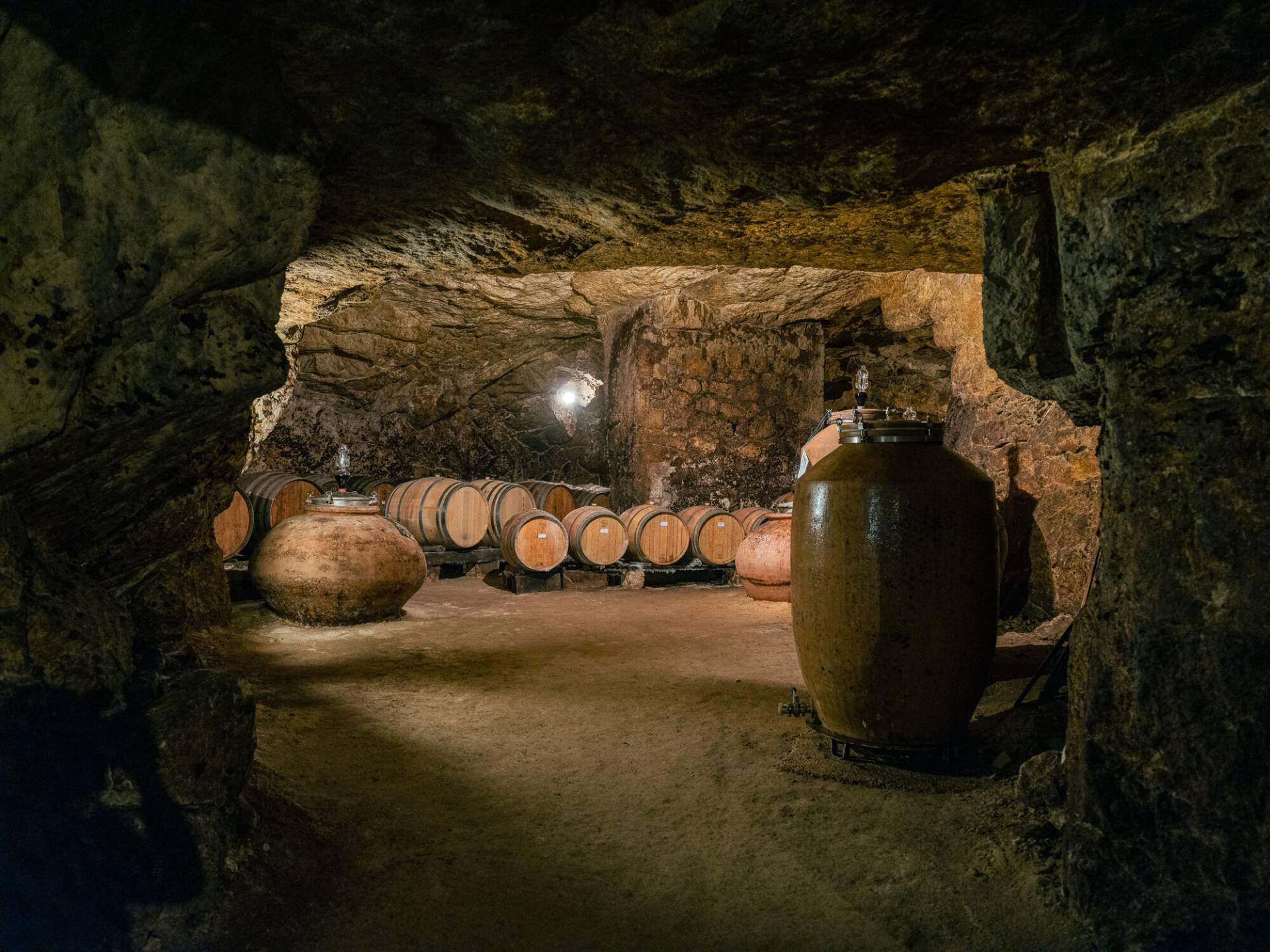 Journey to the center of the cellar