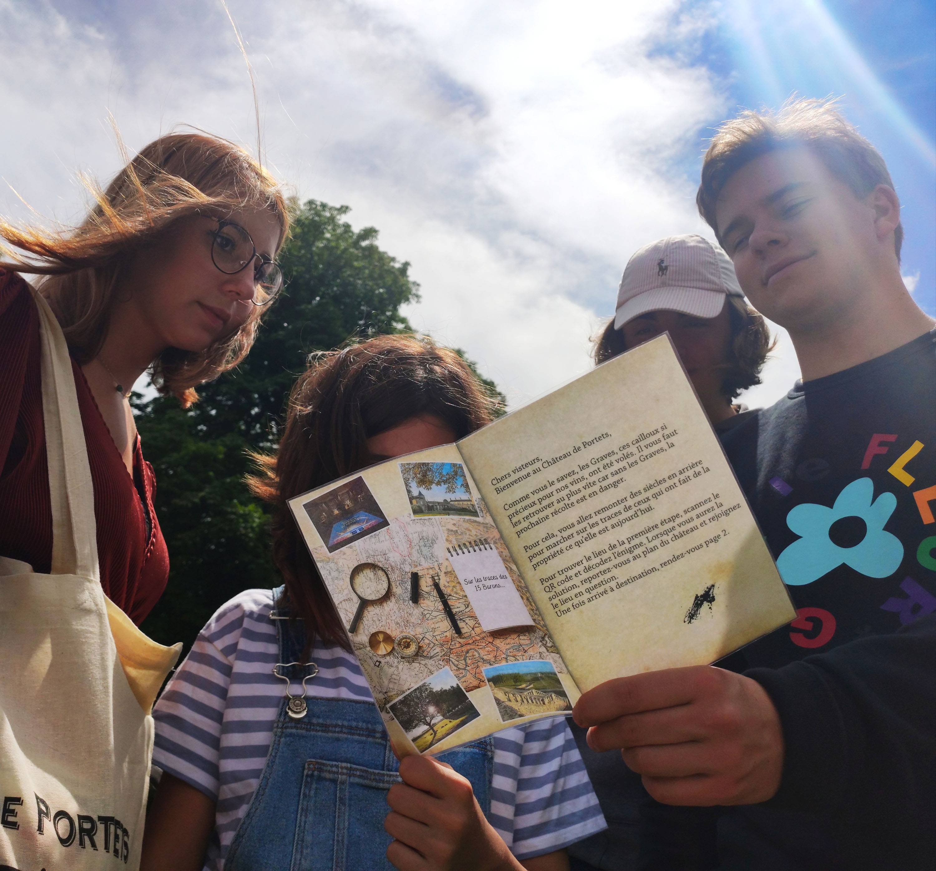 Escape game “In the footsteps of the 15 barons”