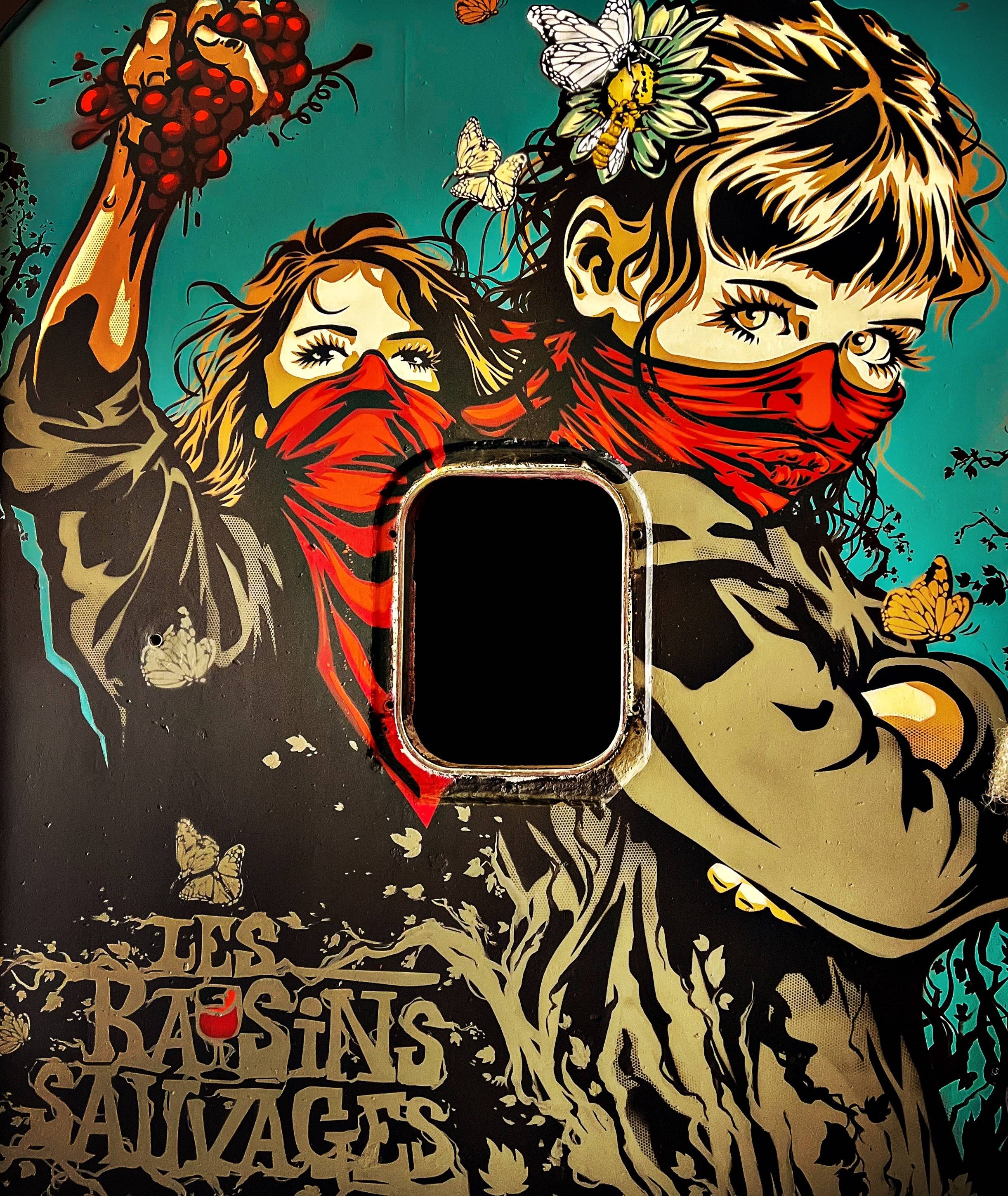 Tasting and tour of our street art cellar