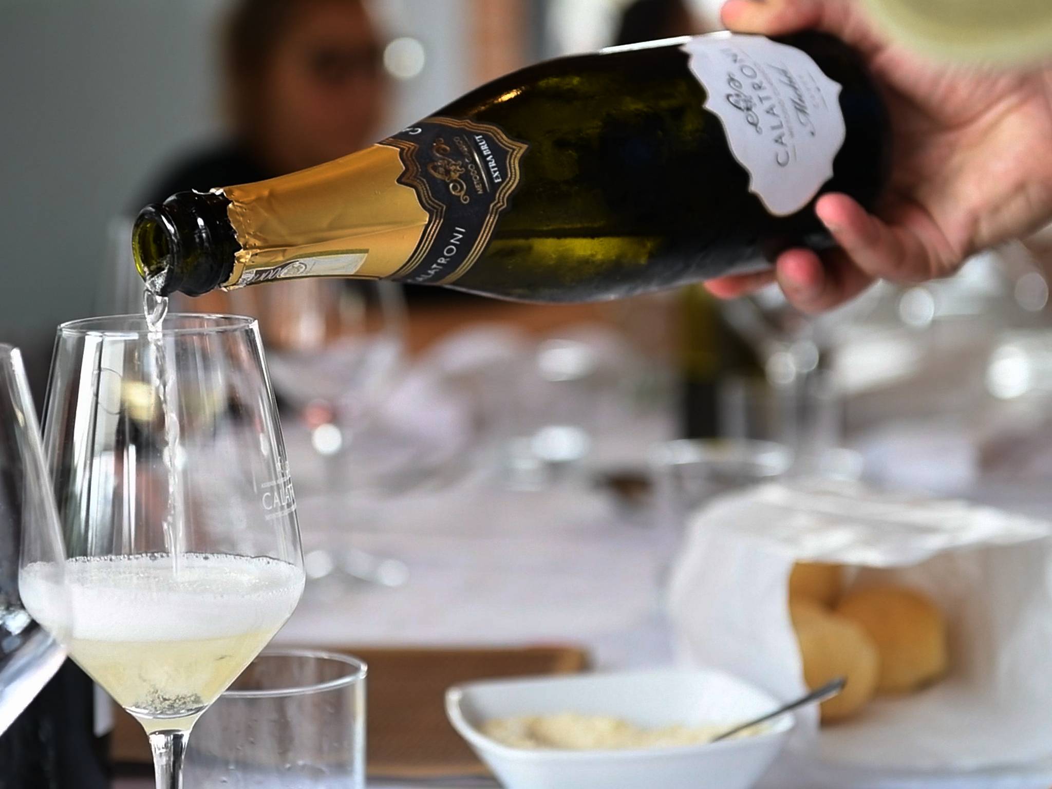 Guided Tour, Classic Method Tasting, and Lunch