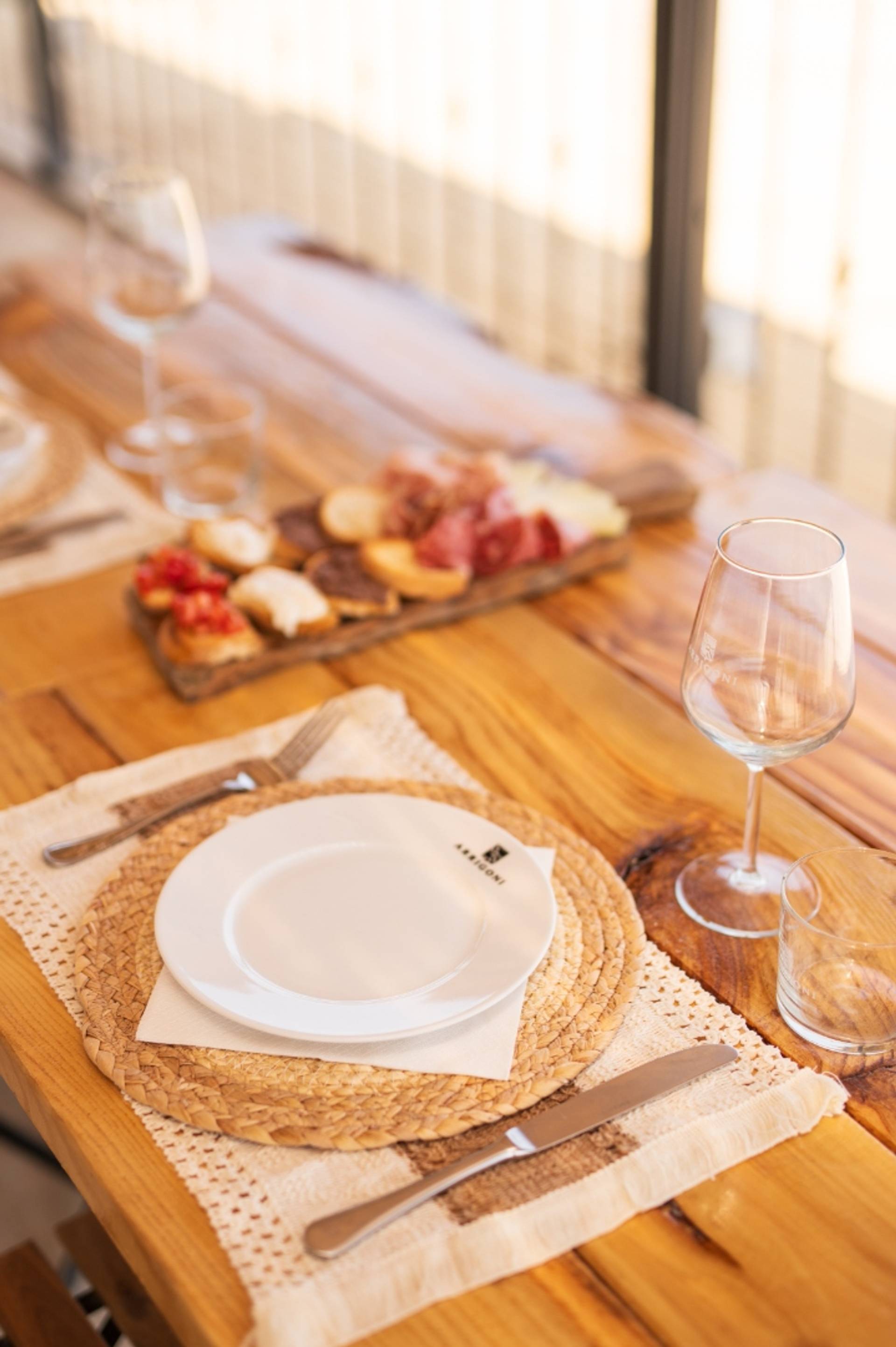 Tuscan lunch with 3 wines