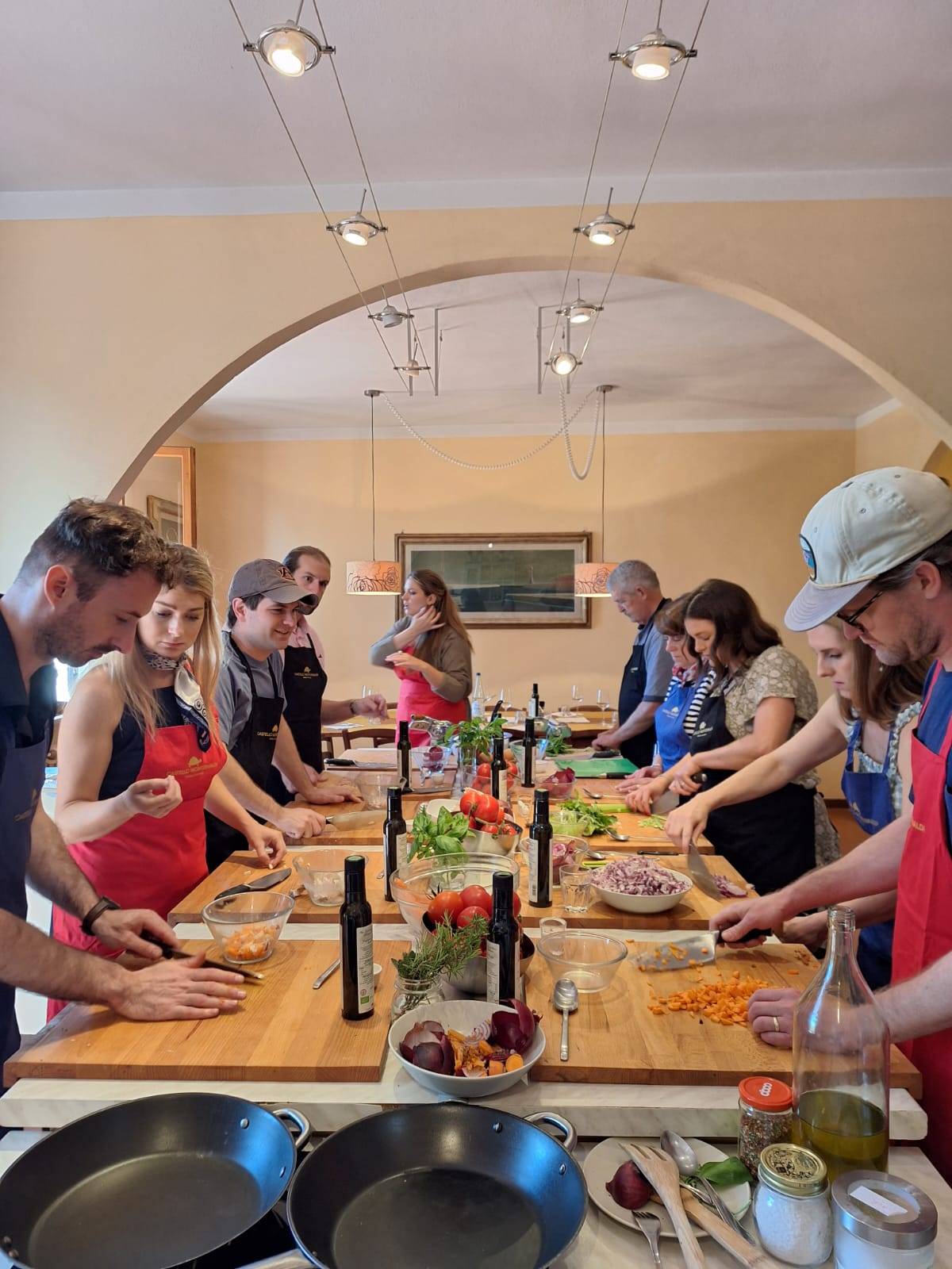 Tuscan cooking course