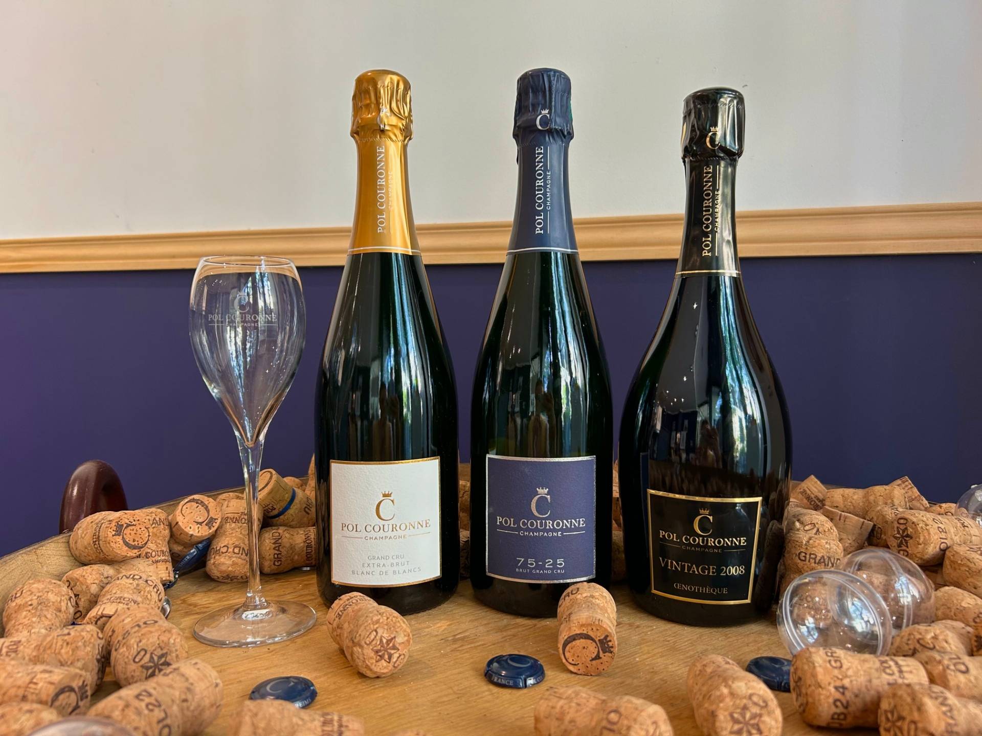 Tasting of 3 Grand Cru Champagnes