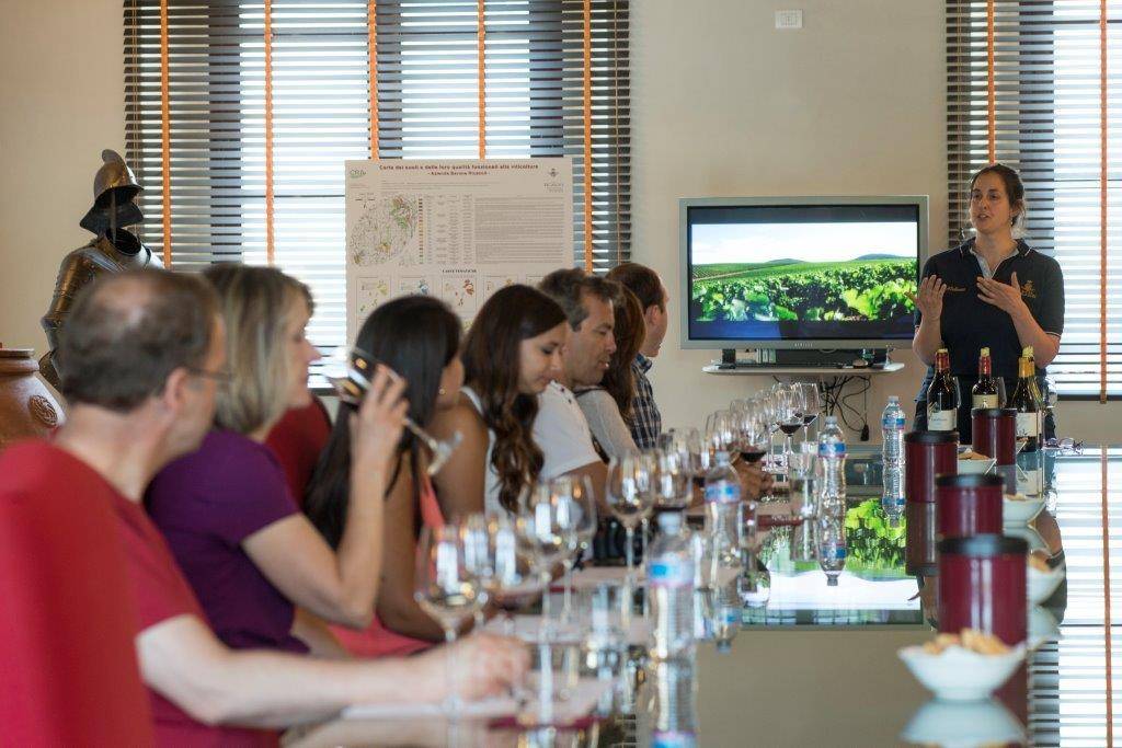 Cellar visit and tasting