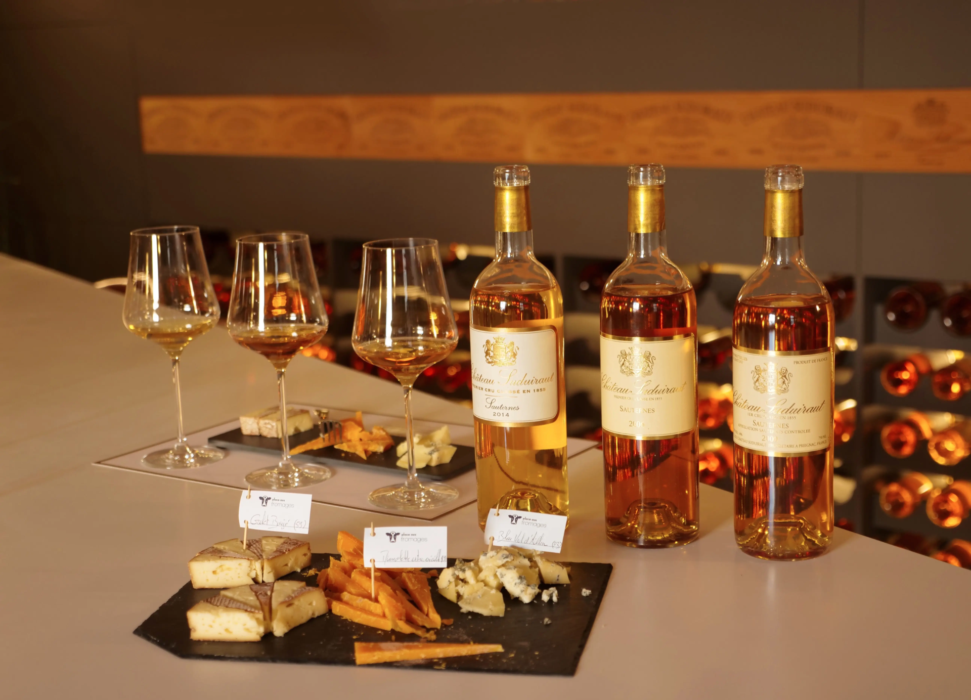 Wine and cheese tasting