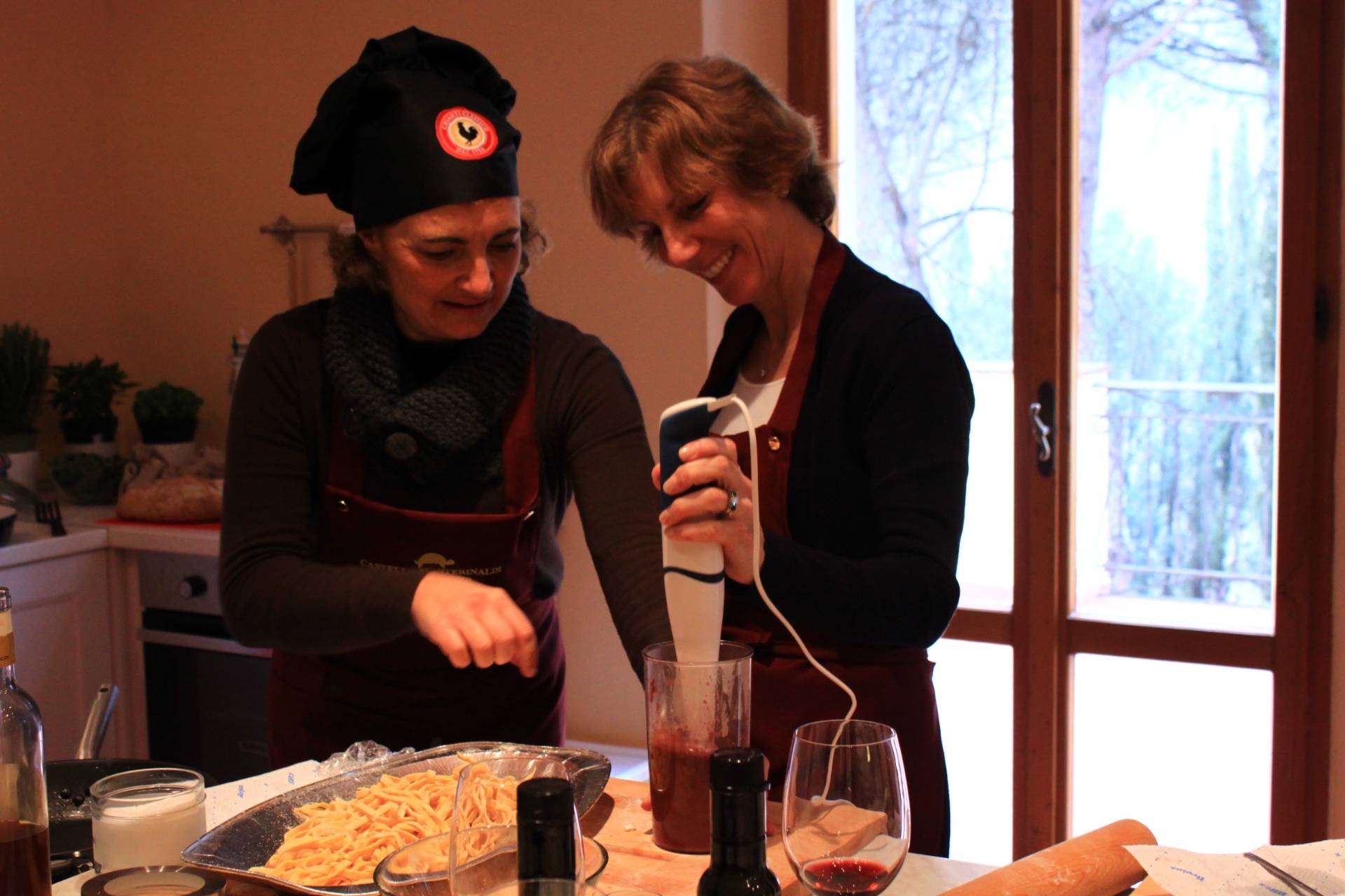 Tuscan cooking course