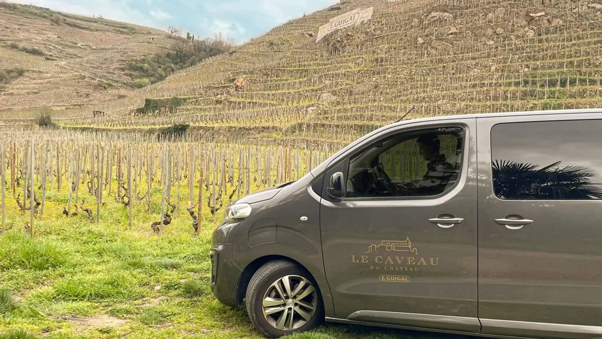 Visit to the “Le Clos” Côte-Rôtie Vineyard