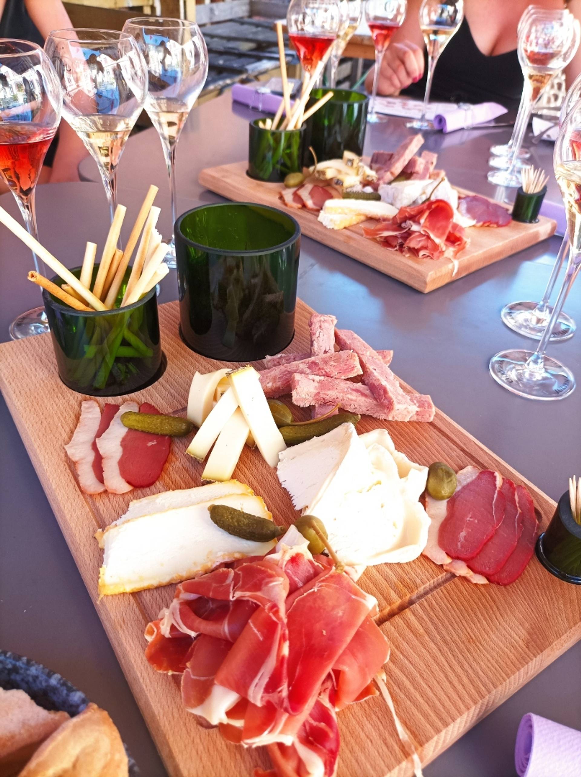 Board and champagne tasting package