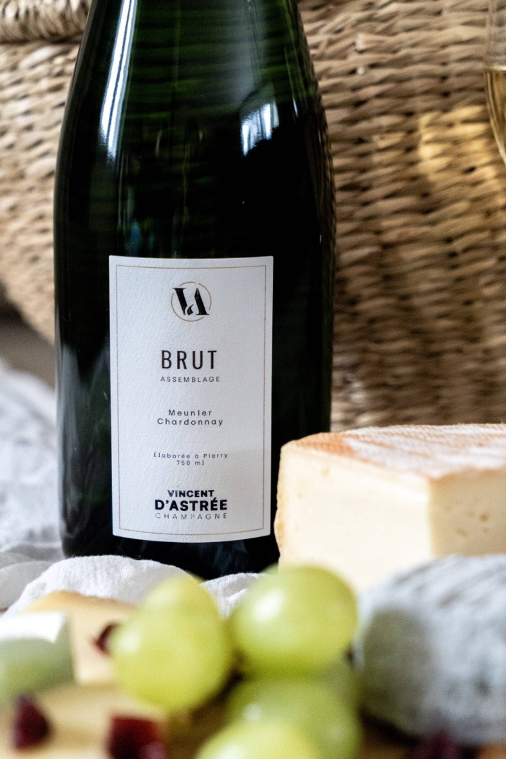 Champagne x cheese workshop