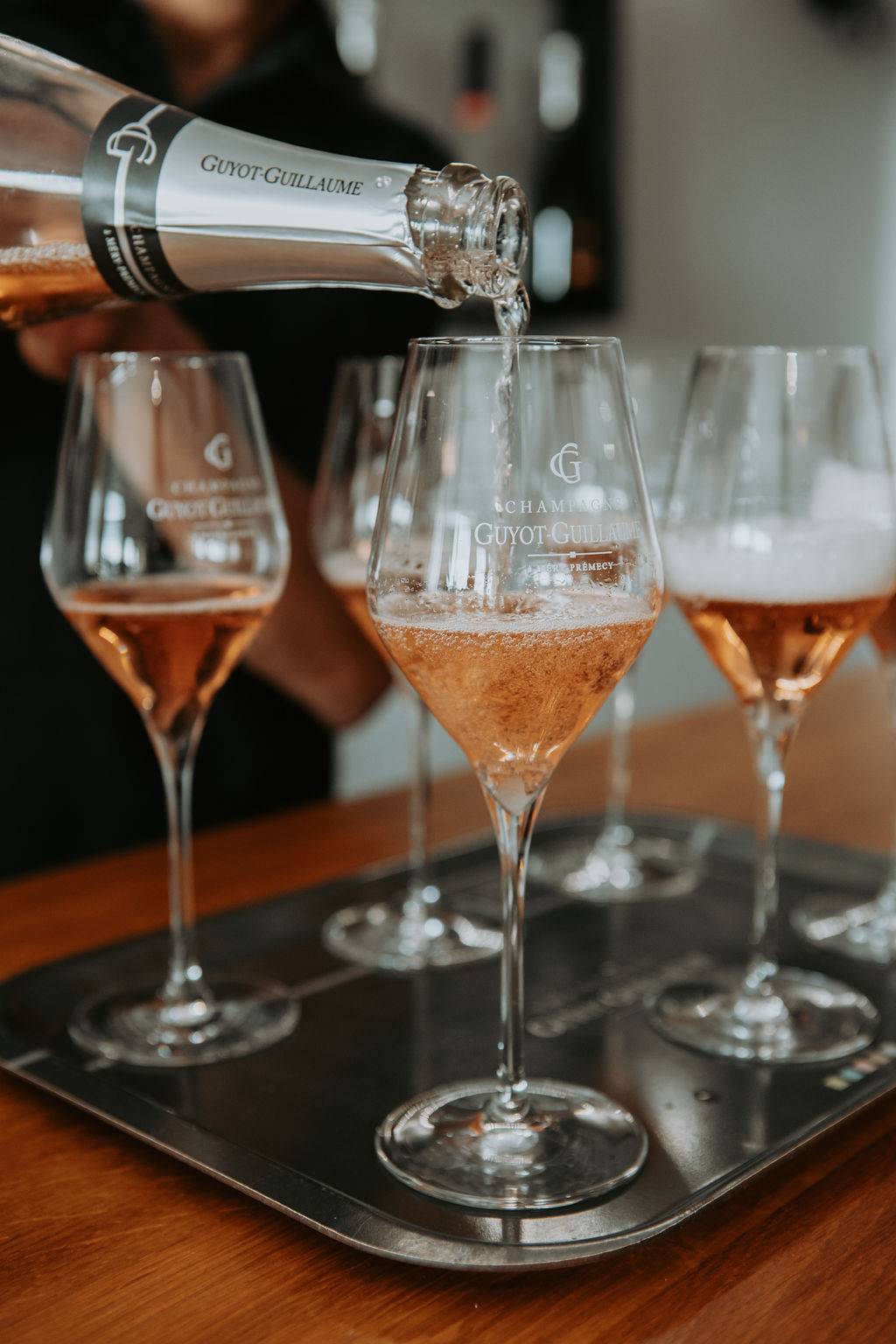 Tasting at Champagne Guyot-Guillaume