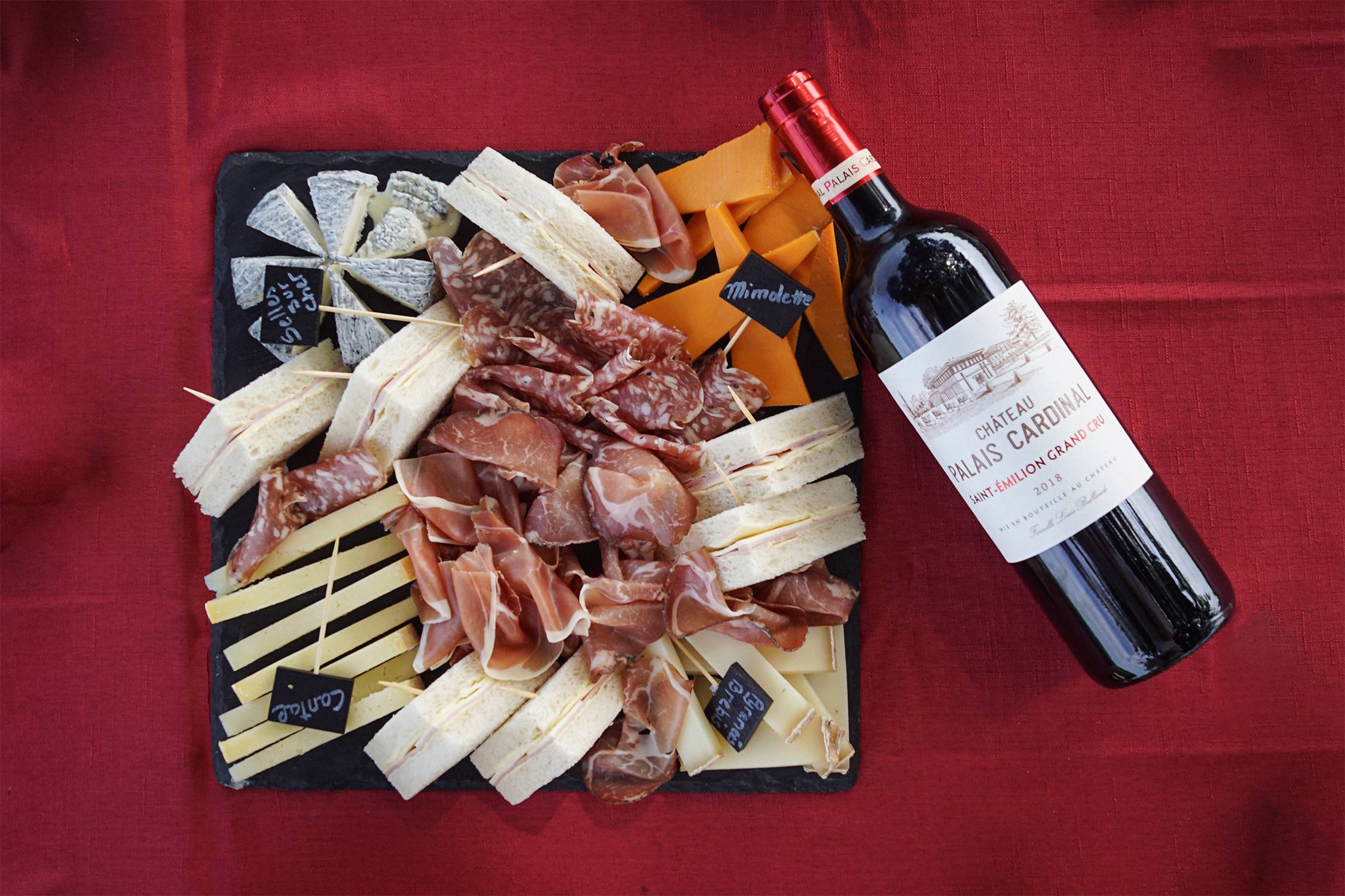 Picnic at the Château Palais Cardinal – St Emilion