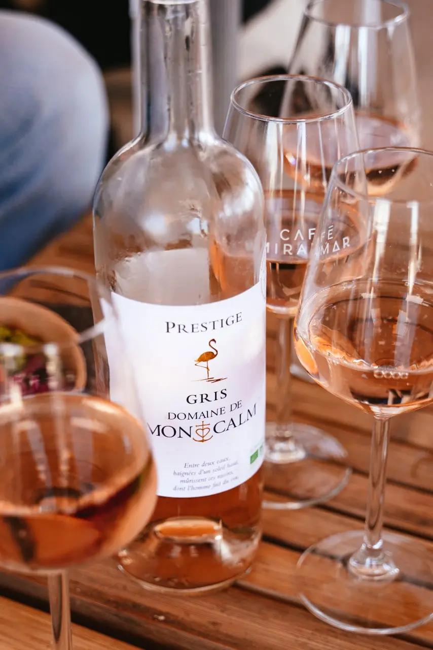 Tasting at the Domaine