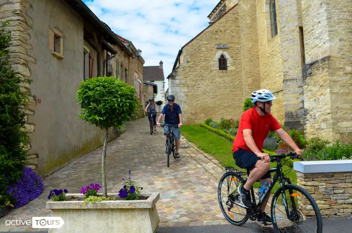 Half day bike and wine in Burgundy