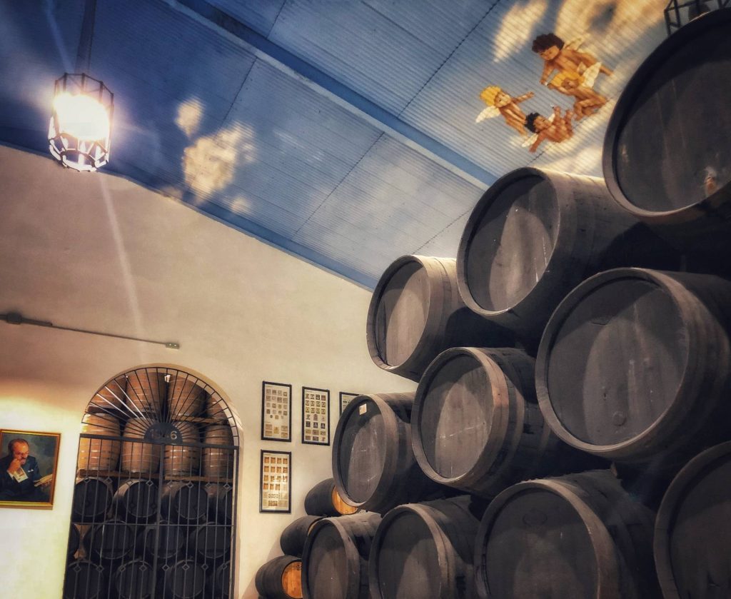Museum, vinegar and sherry cask wineries + tasting of 2 wines
