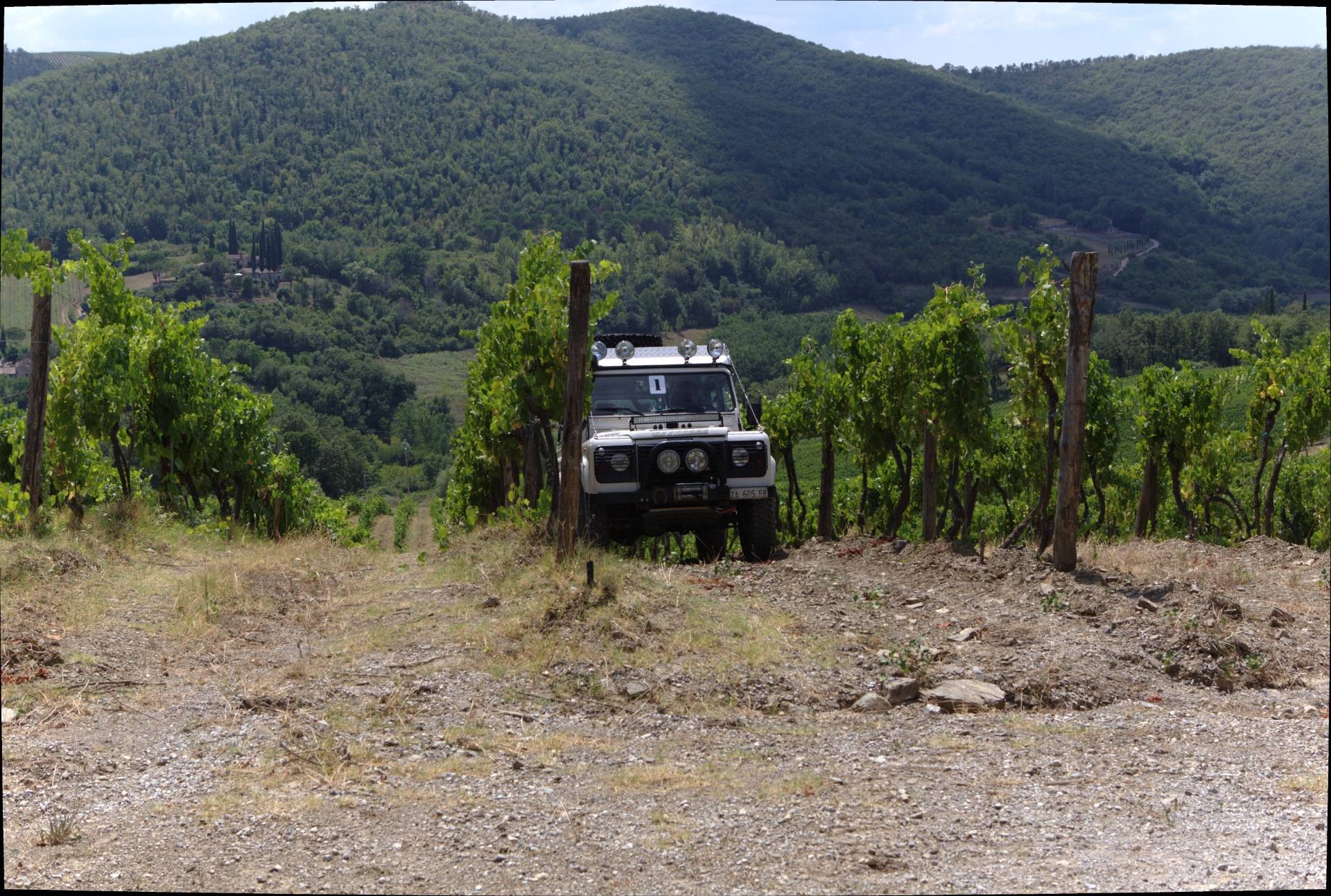 Off-road in Chianti Classico