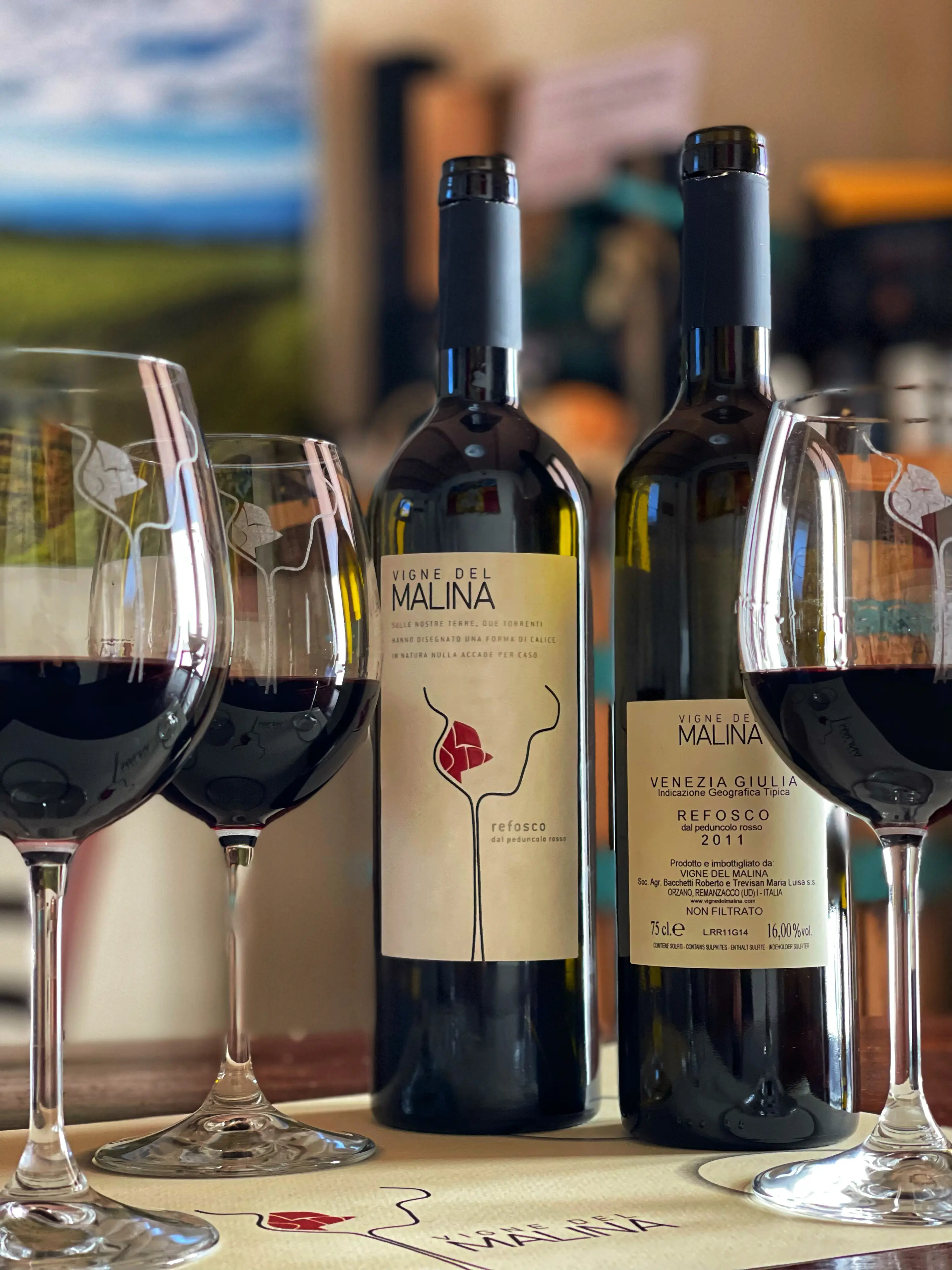 Vertical of Refosco dal Peduncolo Rosso